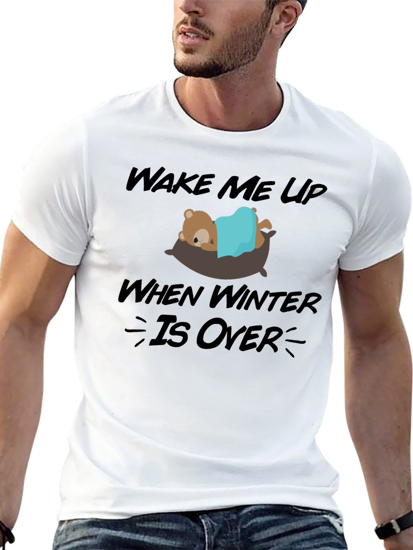 Wake Me Up When Winter Is Over Graphic Tee
