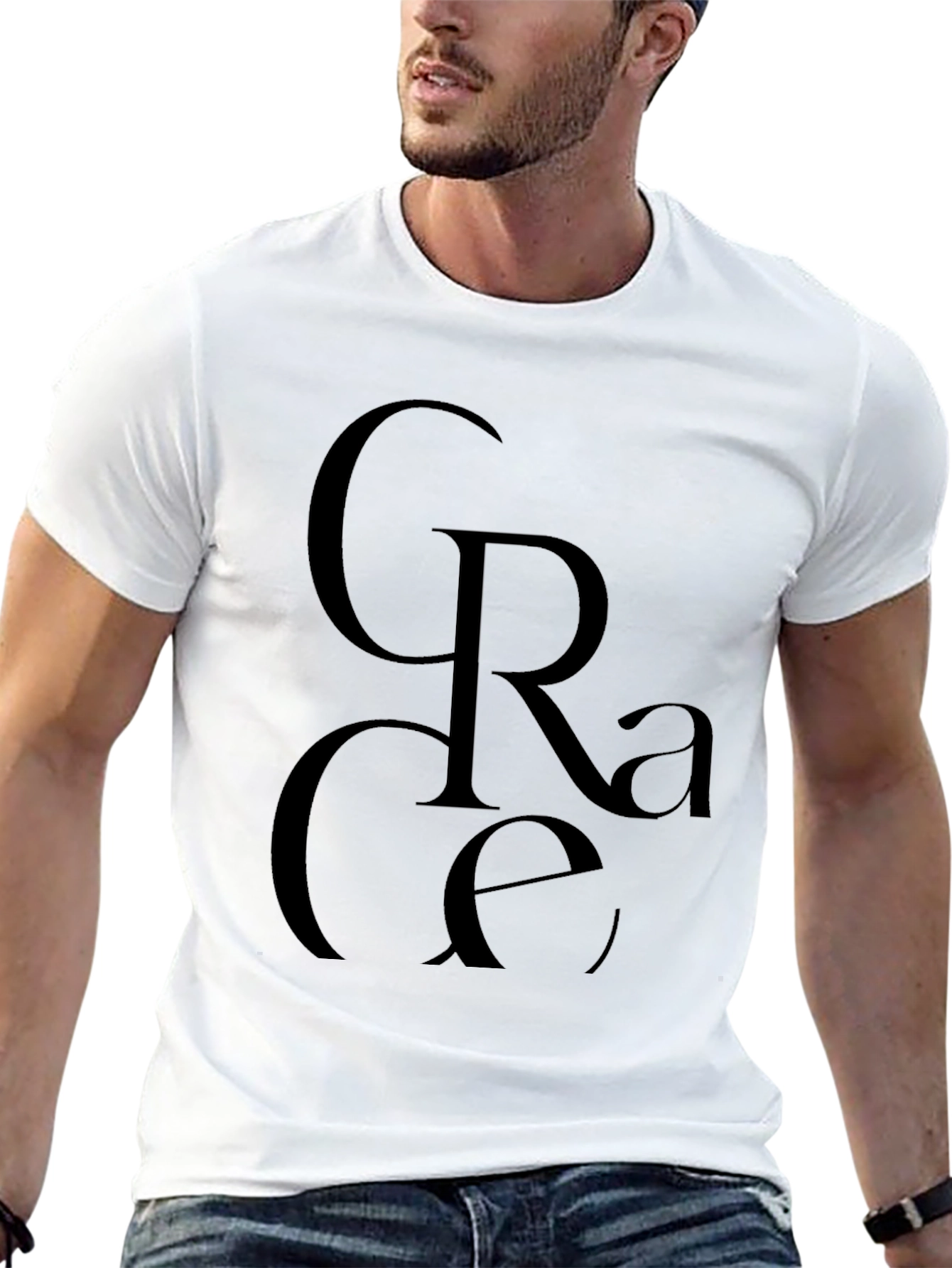 Graceful Black T-Shirt