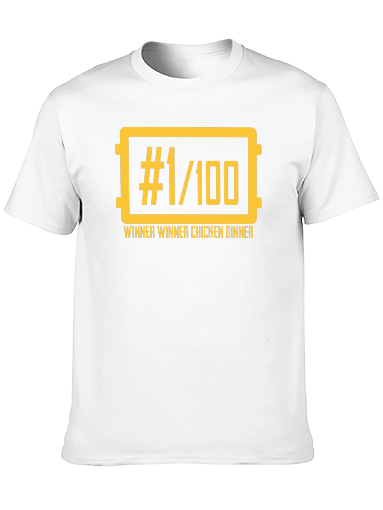 Winner Winner Chicken Dinner T-Shirt - Black Gaming Tee