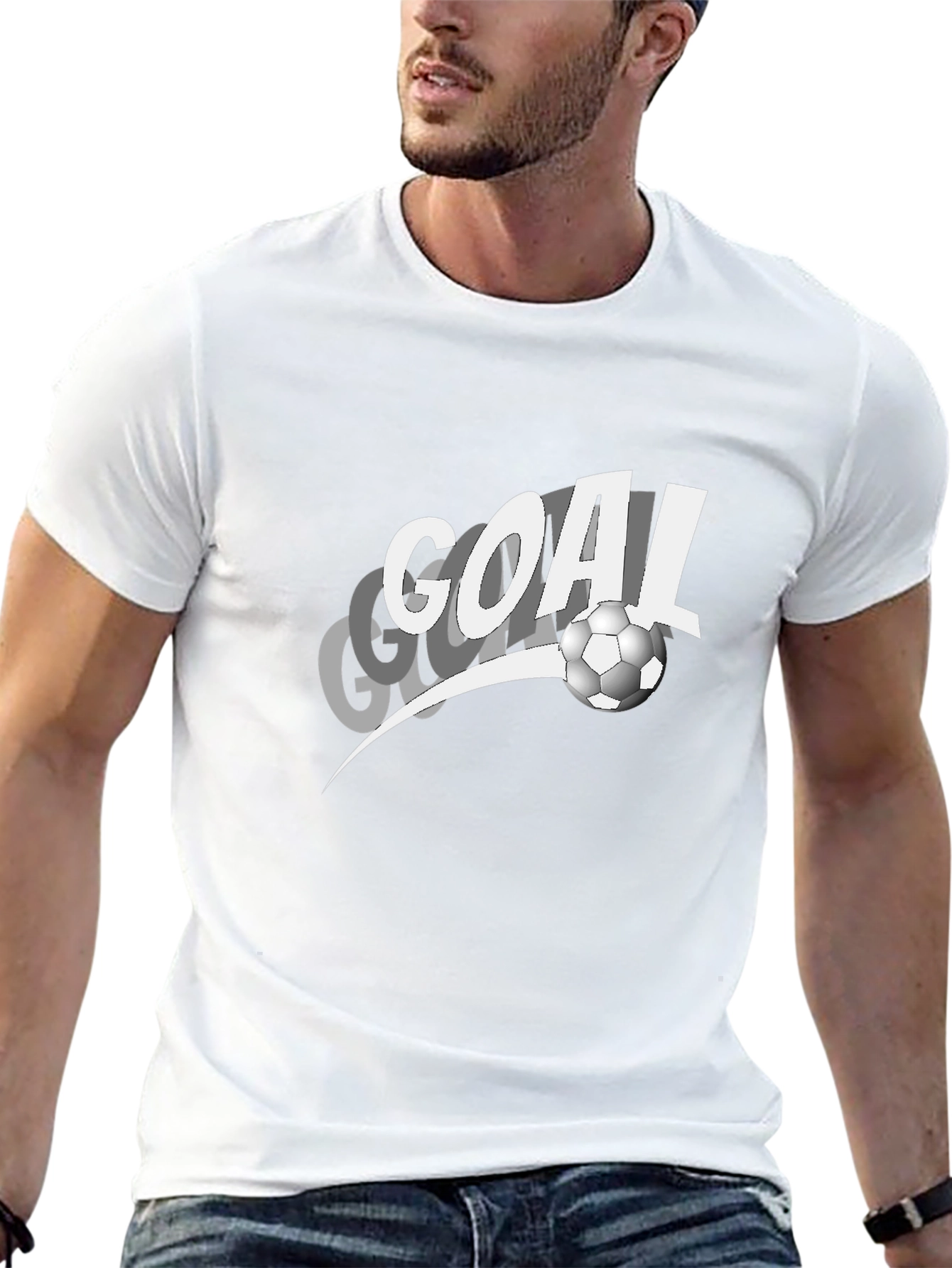 Goal Soccer T-Shirt for Sports Fans