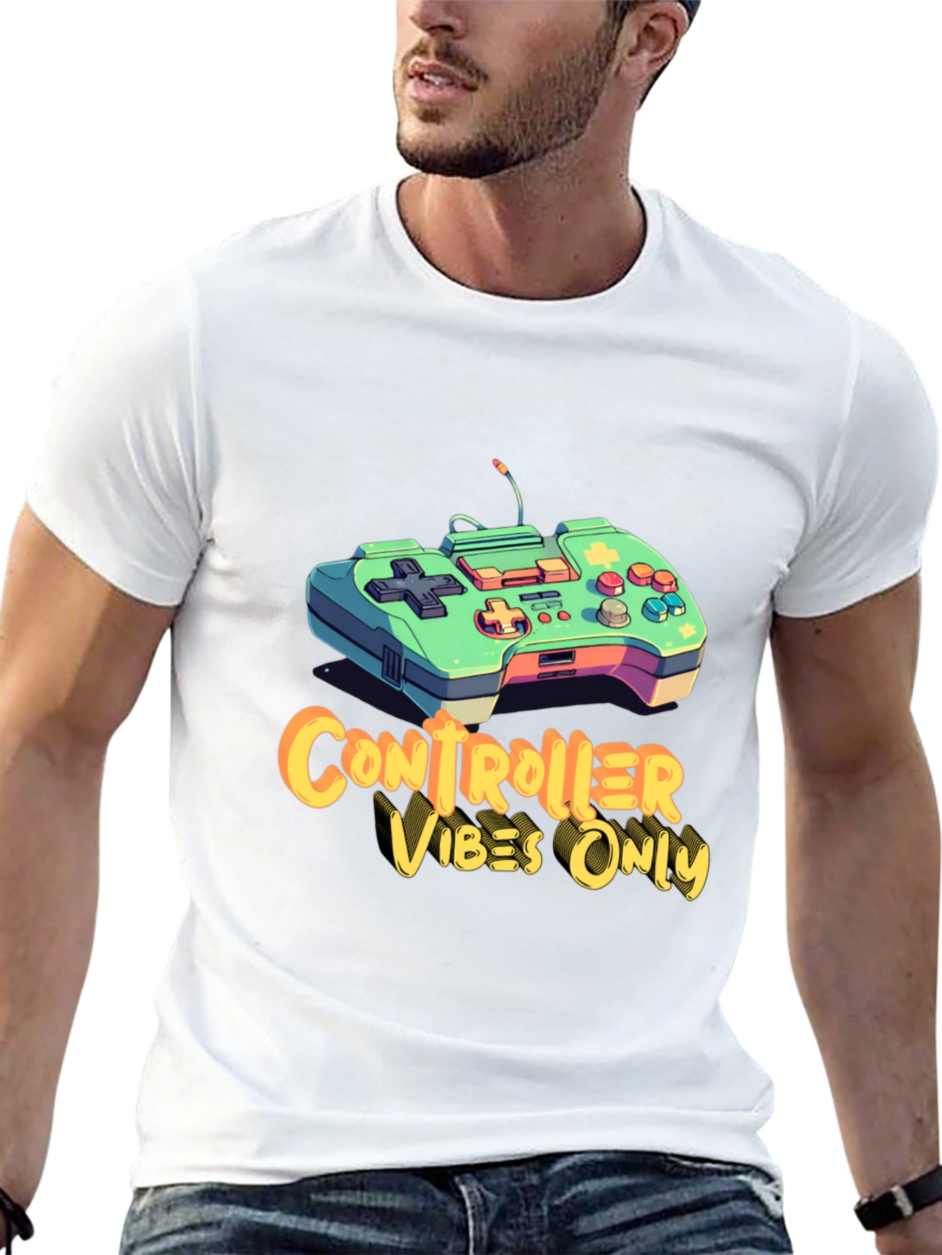 Controller Vibes Only Graphic Tee