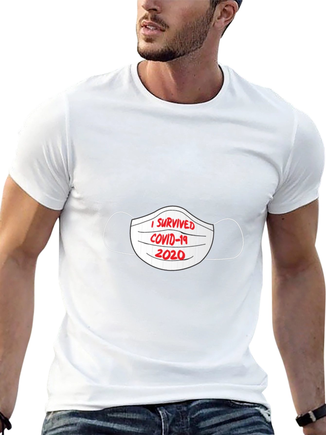 I Survived COVID-19 2020 Graphic Tee