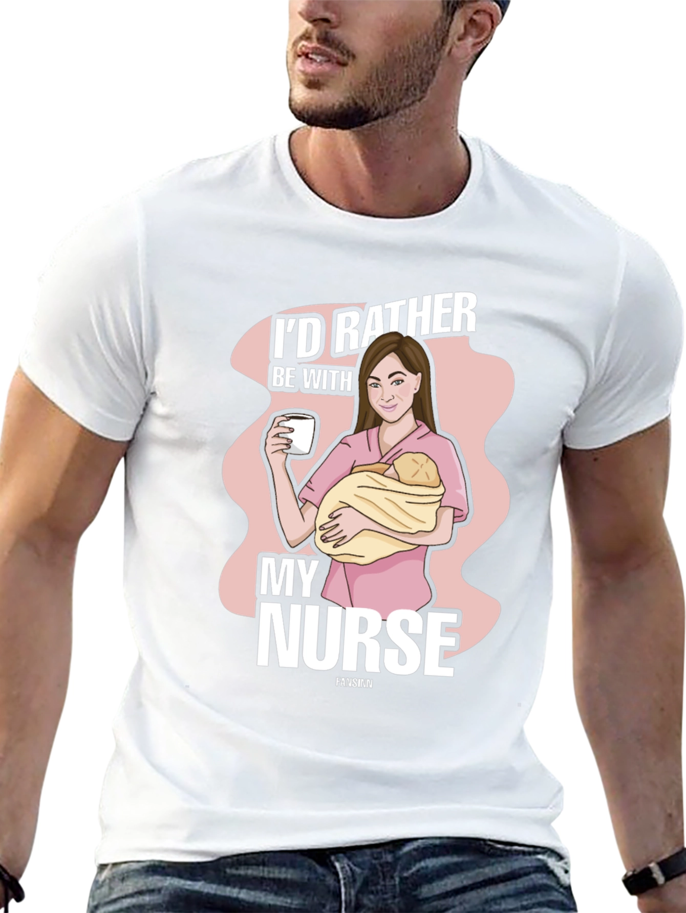 Id Rather Be With My Nurse T-Shirt