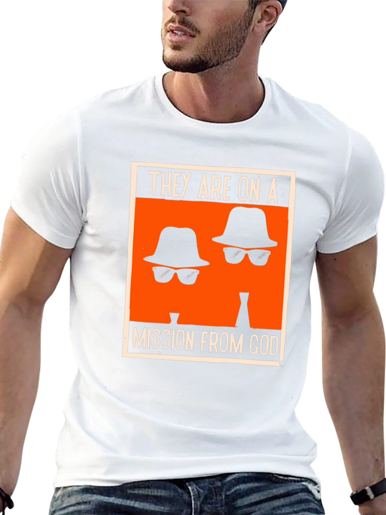 Mission from God T-Shirt Blues Brothers Inspired Tee