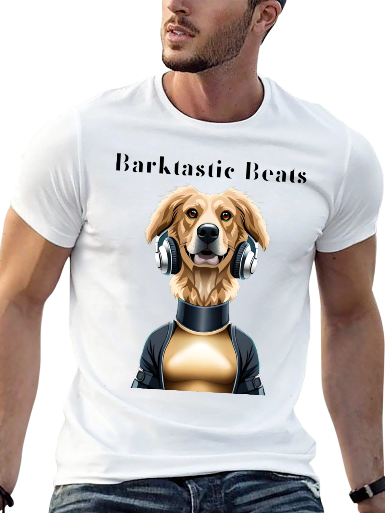 Barktastic Beats Graphic Tee