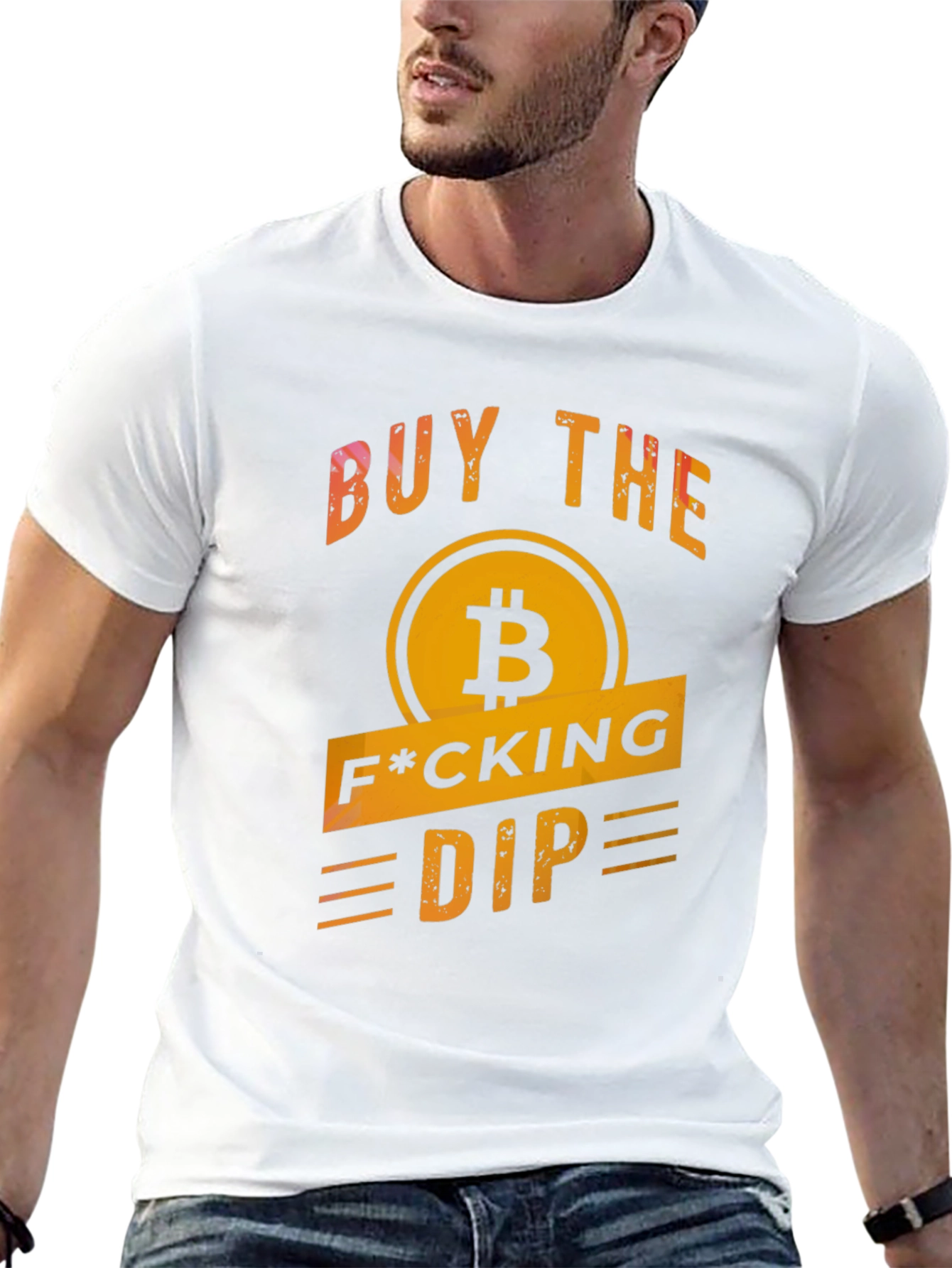 Bitcoin Crypto T-Shirt - Buy the Dip!