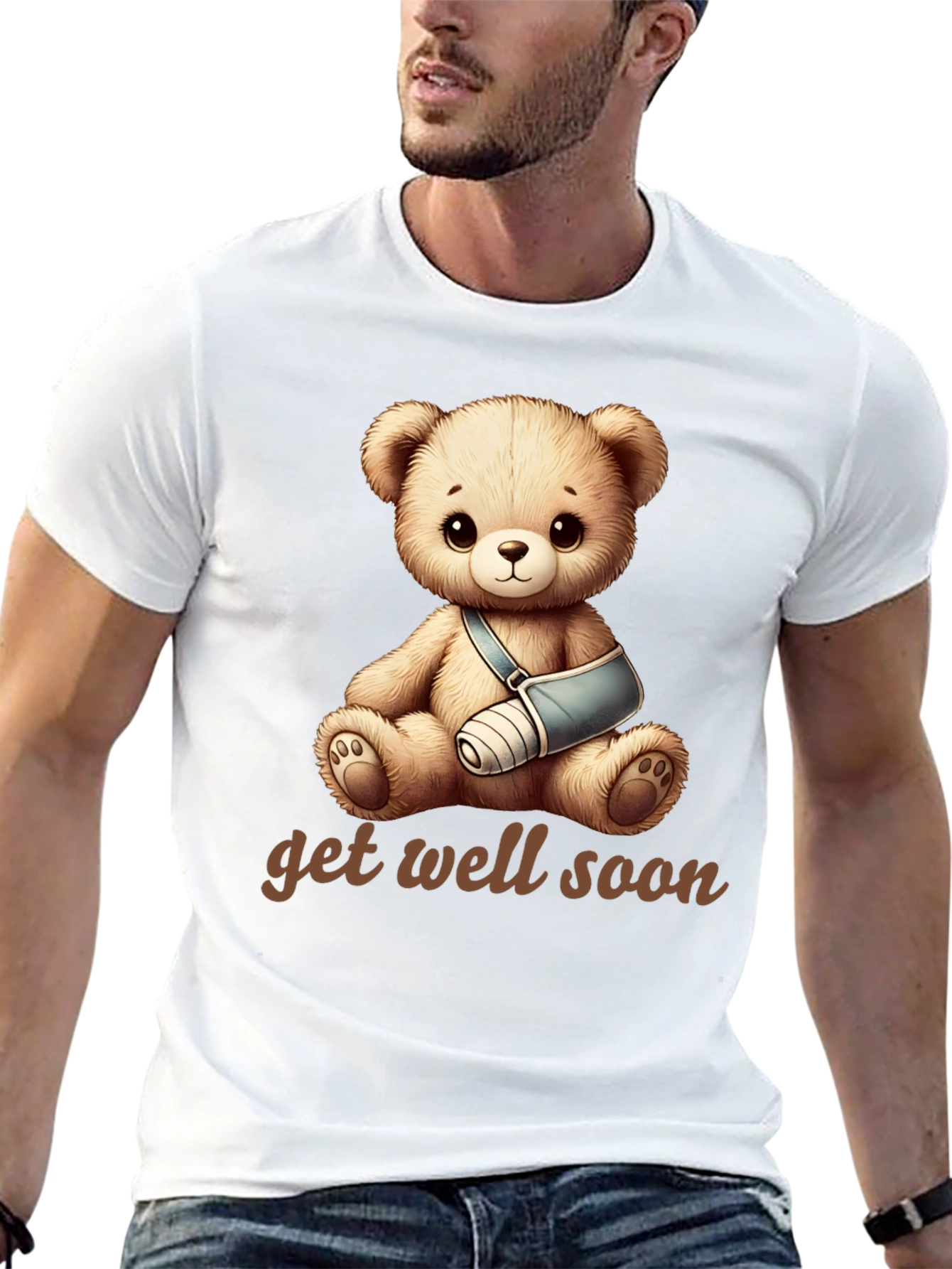 Get Well Soon Teddy Bear T-Shirt