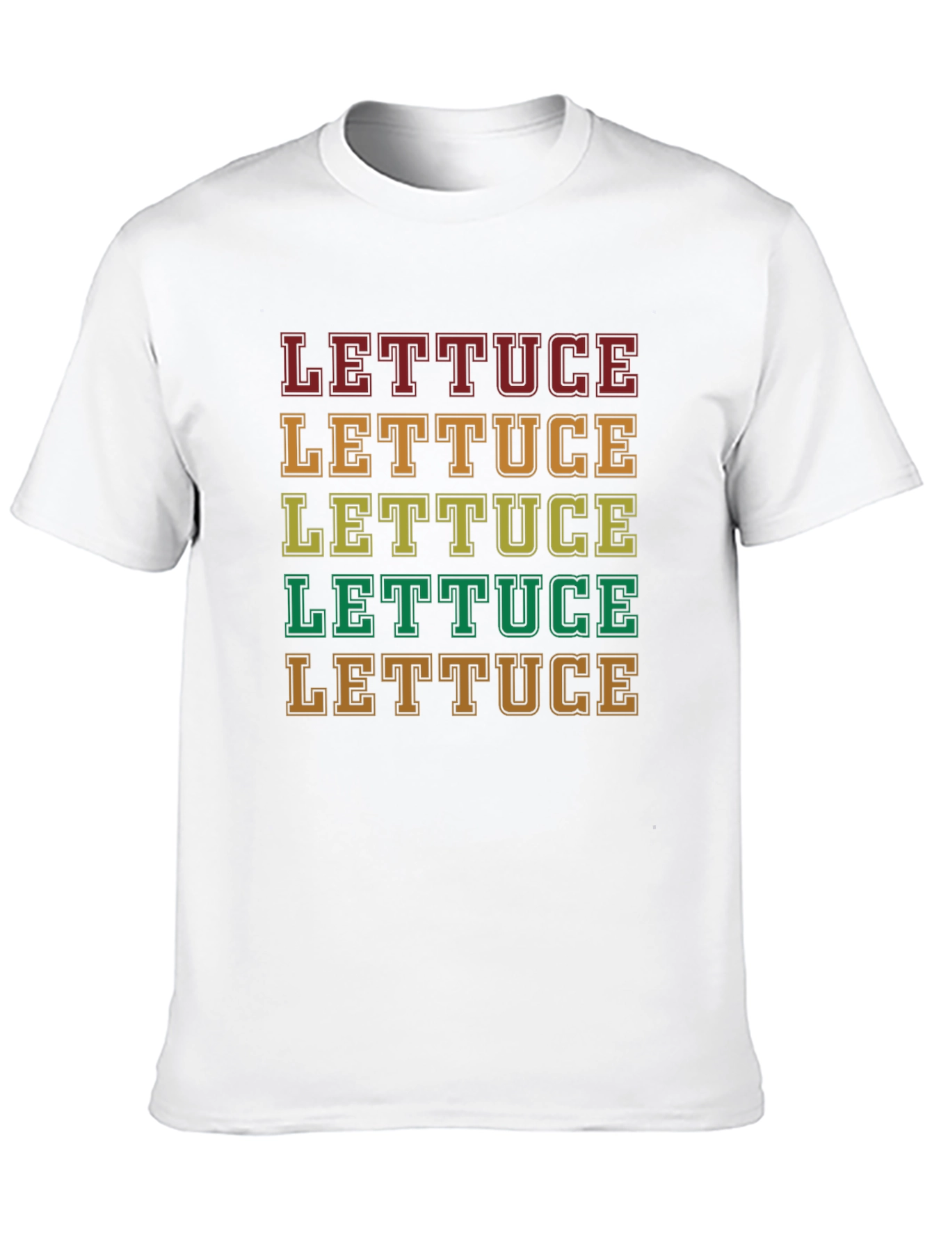 Lettuce Retro T-Shirt - Bold Graphic Tee