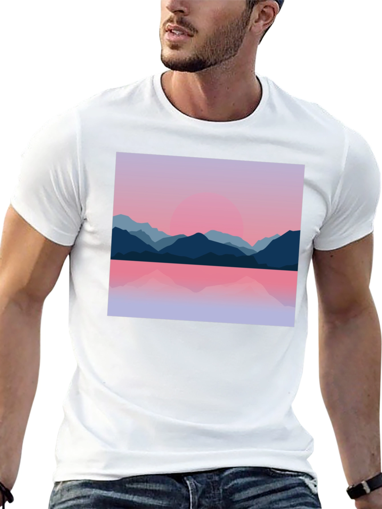 Sunset Mountain Graphic Tee