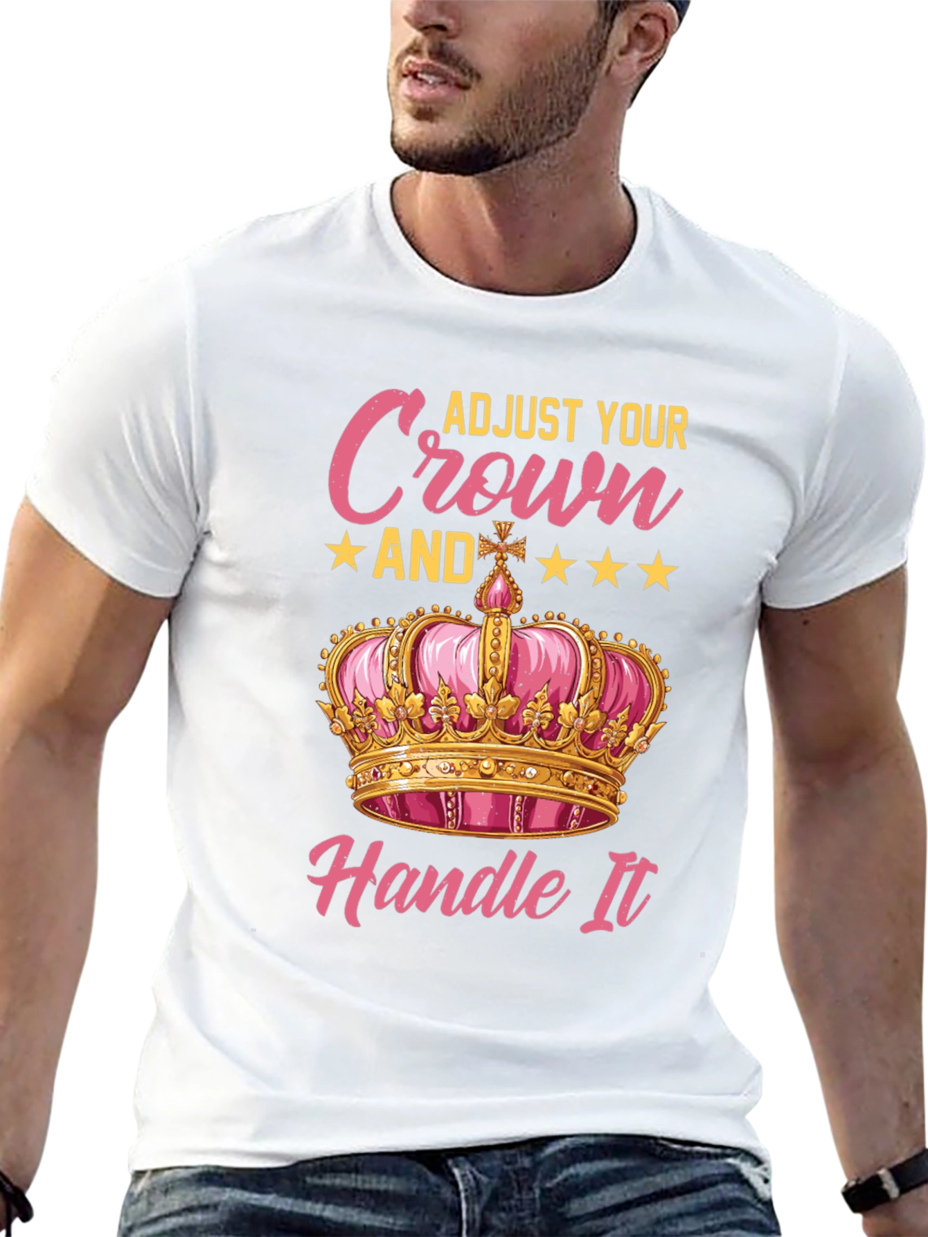 Adjust Your Crown Womens T-Shirt