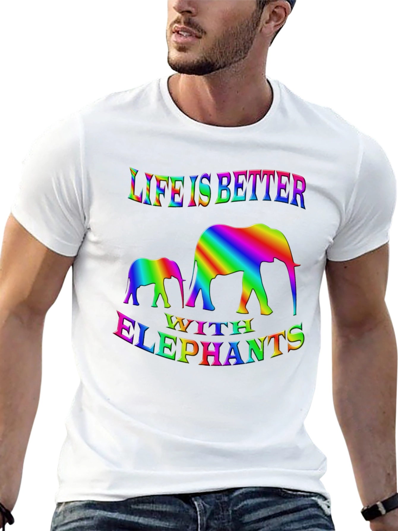 Life Is Better With Elephants T-Shirt