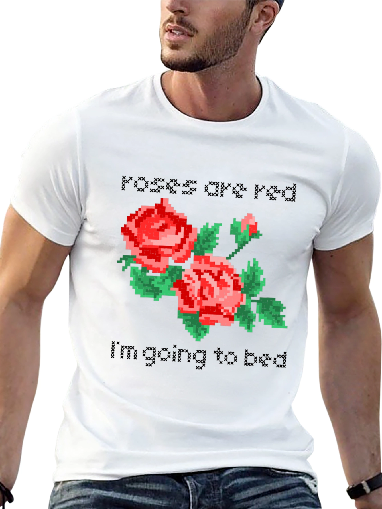Roses Are Red Sleepy T-Shirt