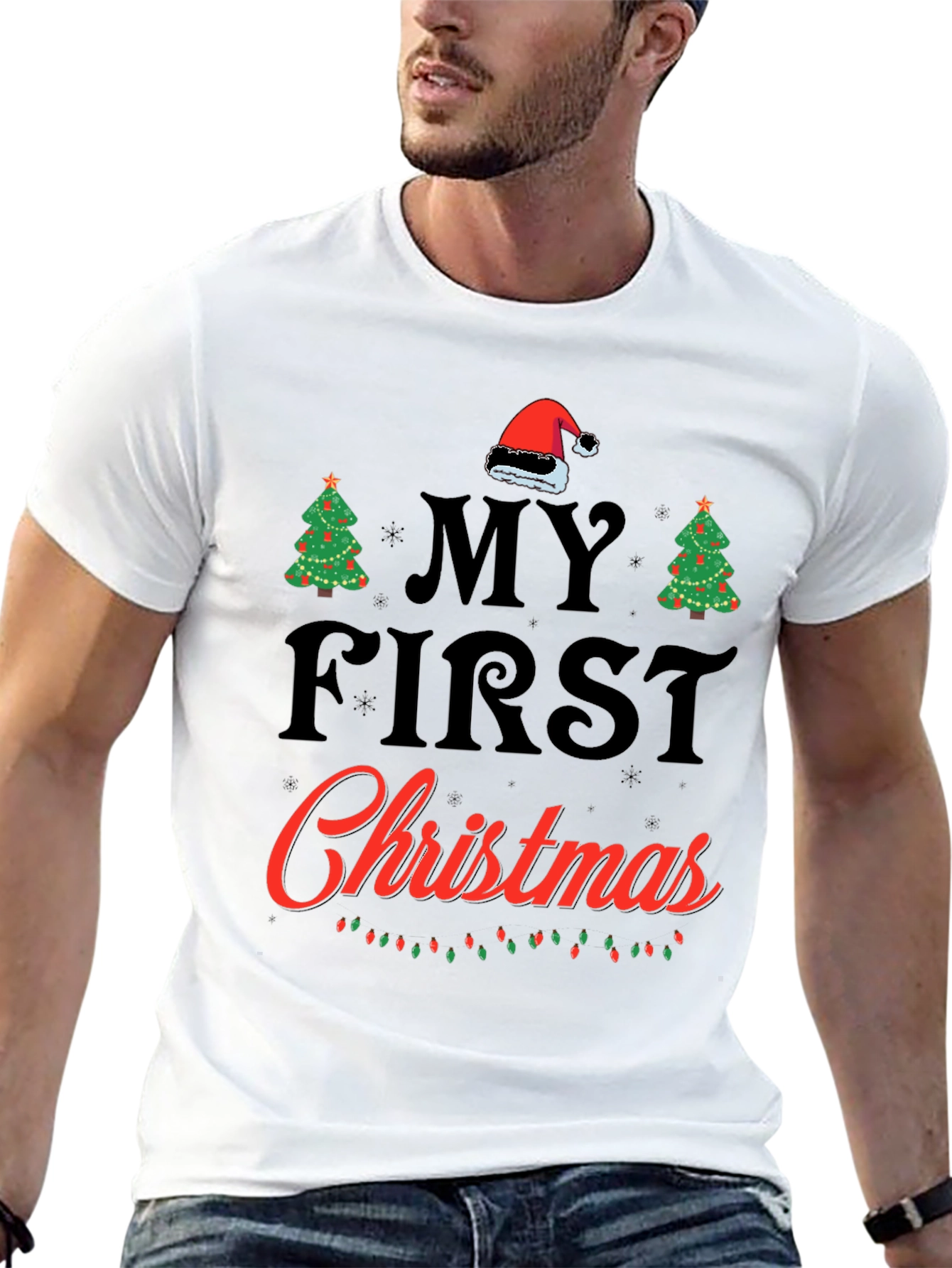 My First Christmas Holiday Graphic T-Shirt