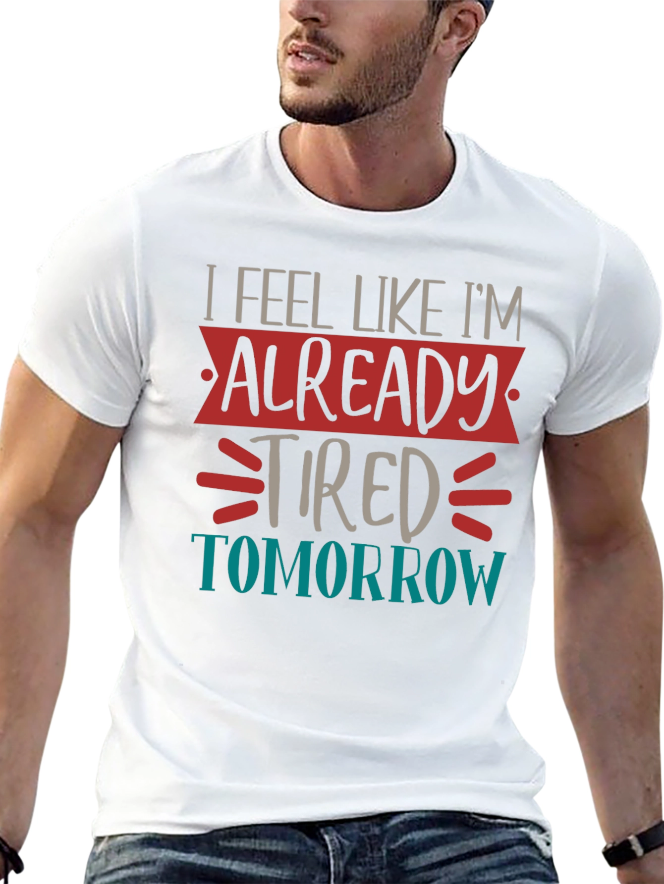 Tired Tomorrow Graphic Tee - Black