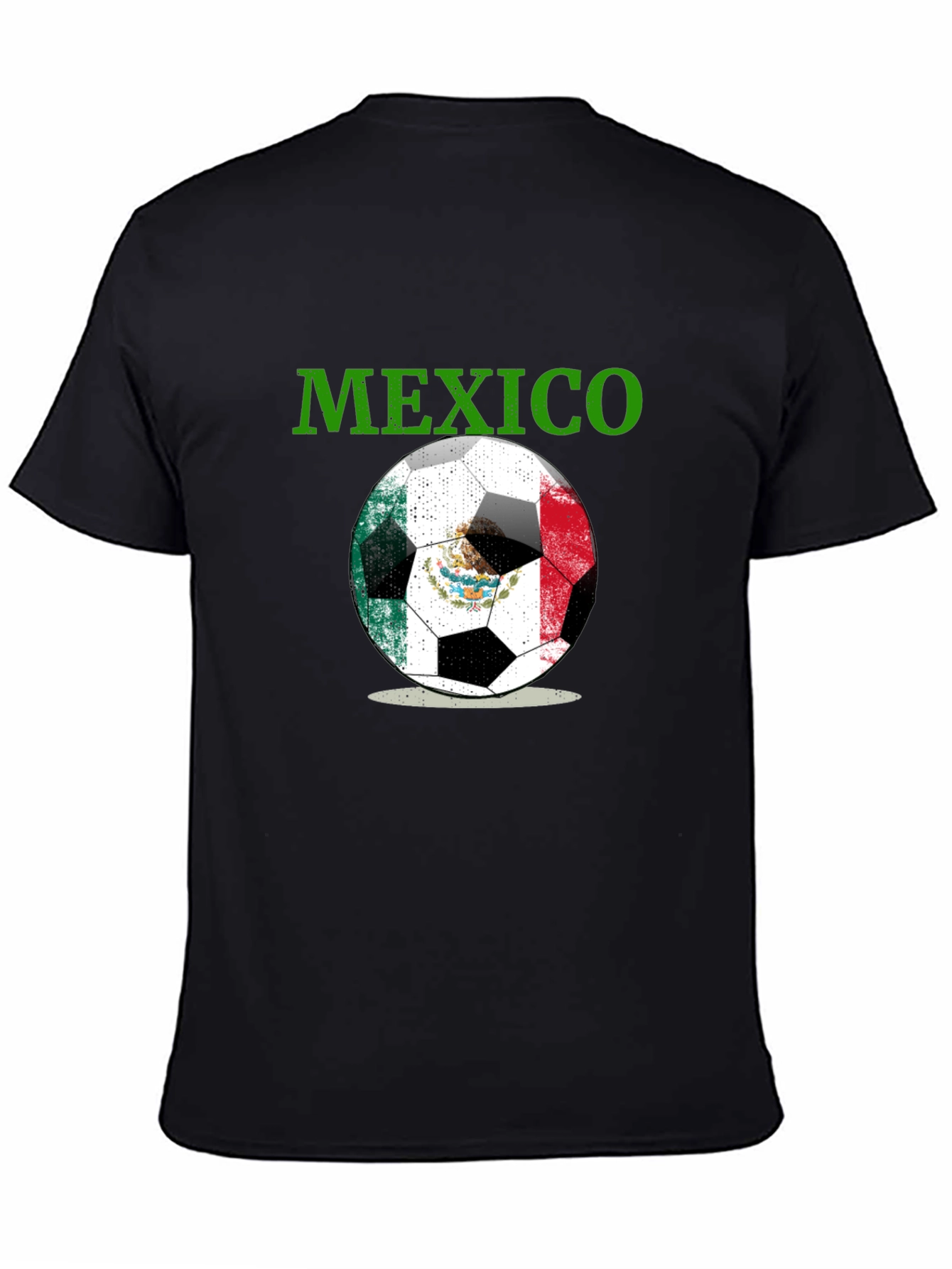 Mexico Soccer Ball Graphic T-Shirt