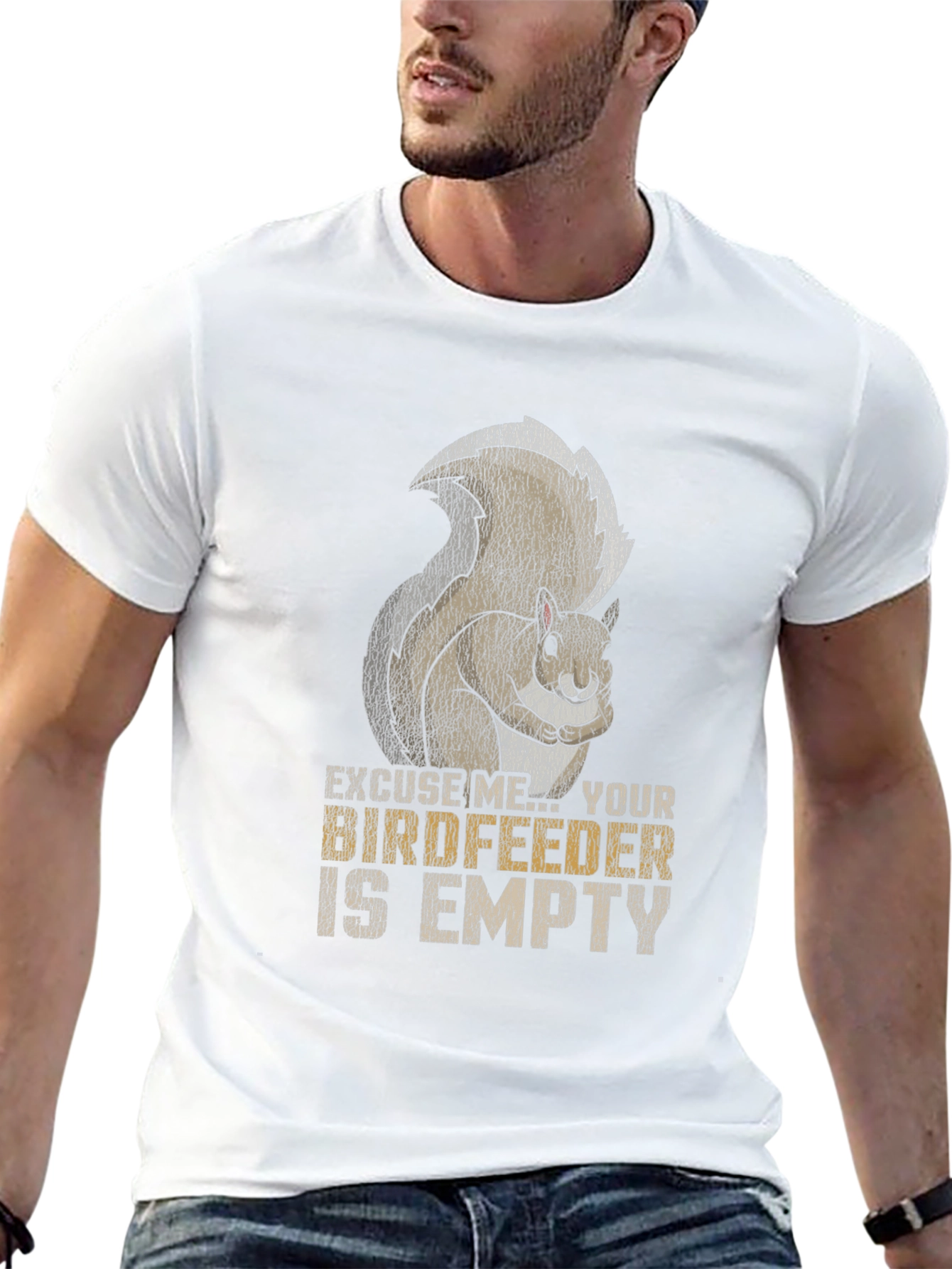 Funny Squirrel Birdfeeder T-Shirt