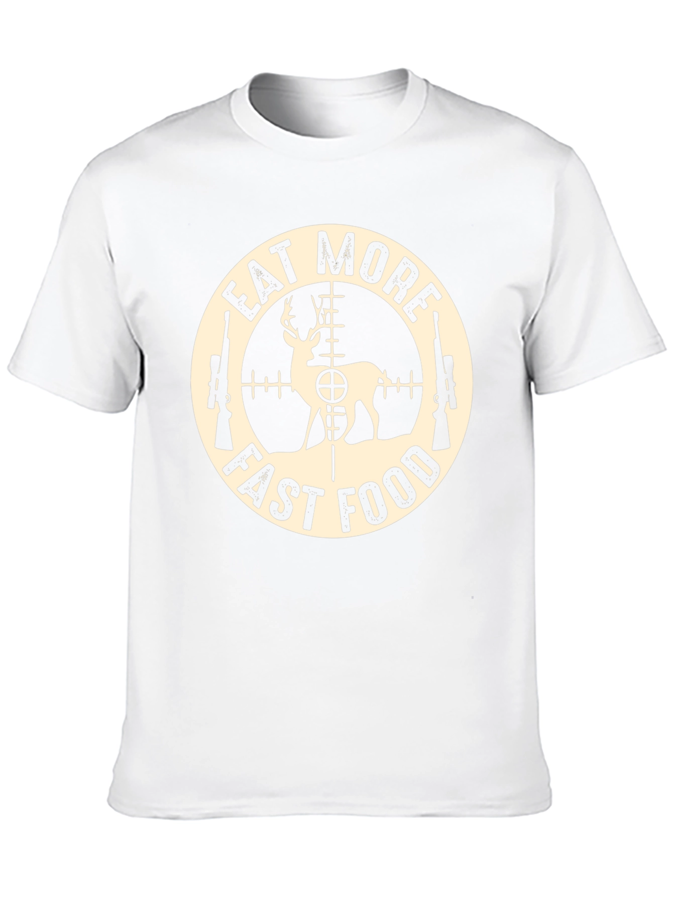 Eat More Fast Food Deer Hunting T-Shirt