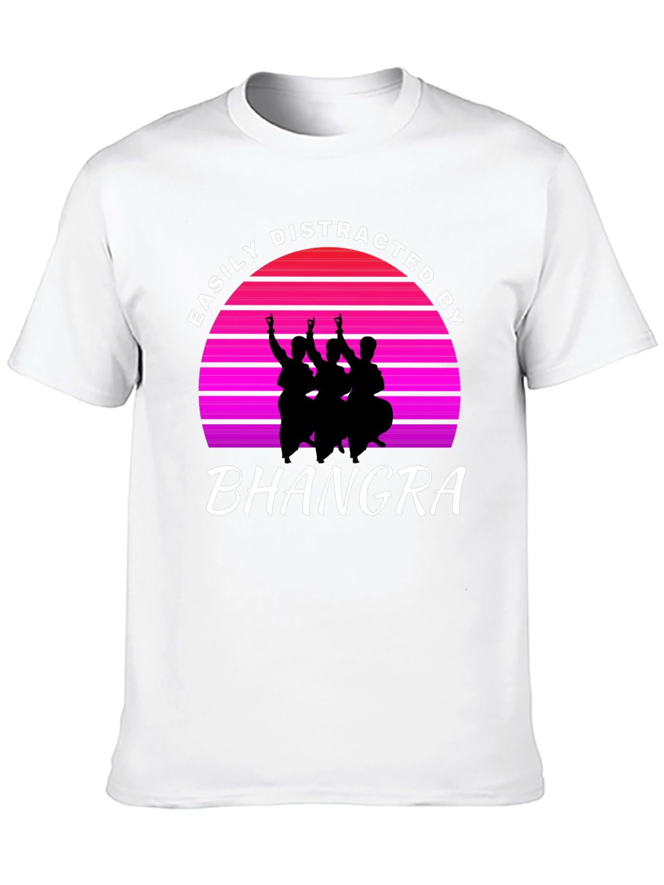 Easily Distracted By Bhangra Graphic Tee