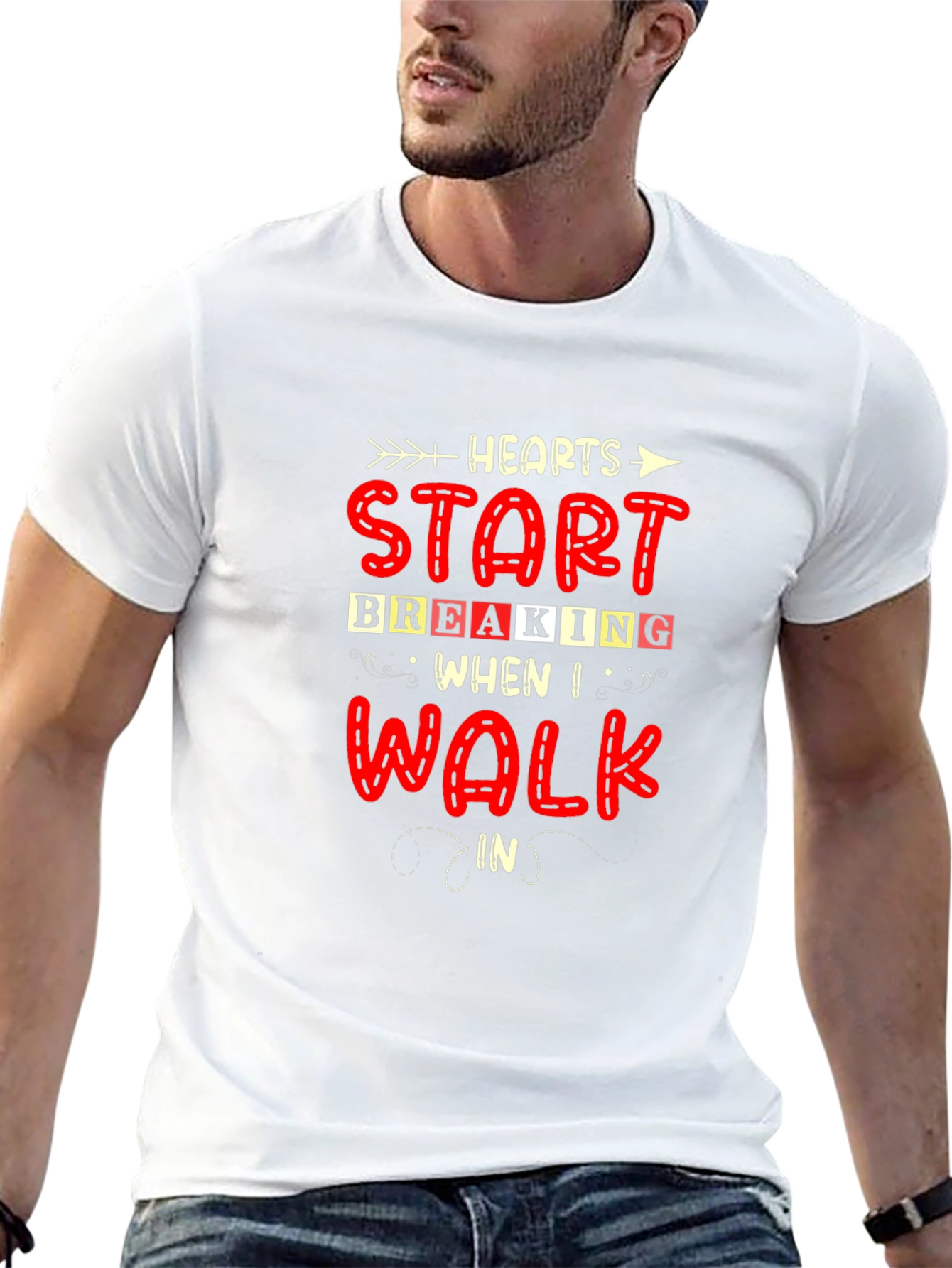 Heartbreaker Graphic Tee - Bold Statement Shirt