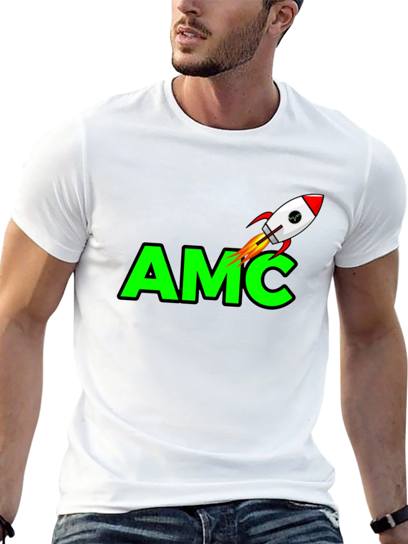AMC Rocket Black T-Shirt