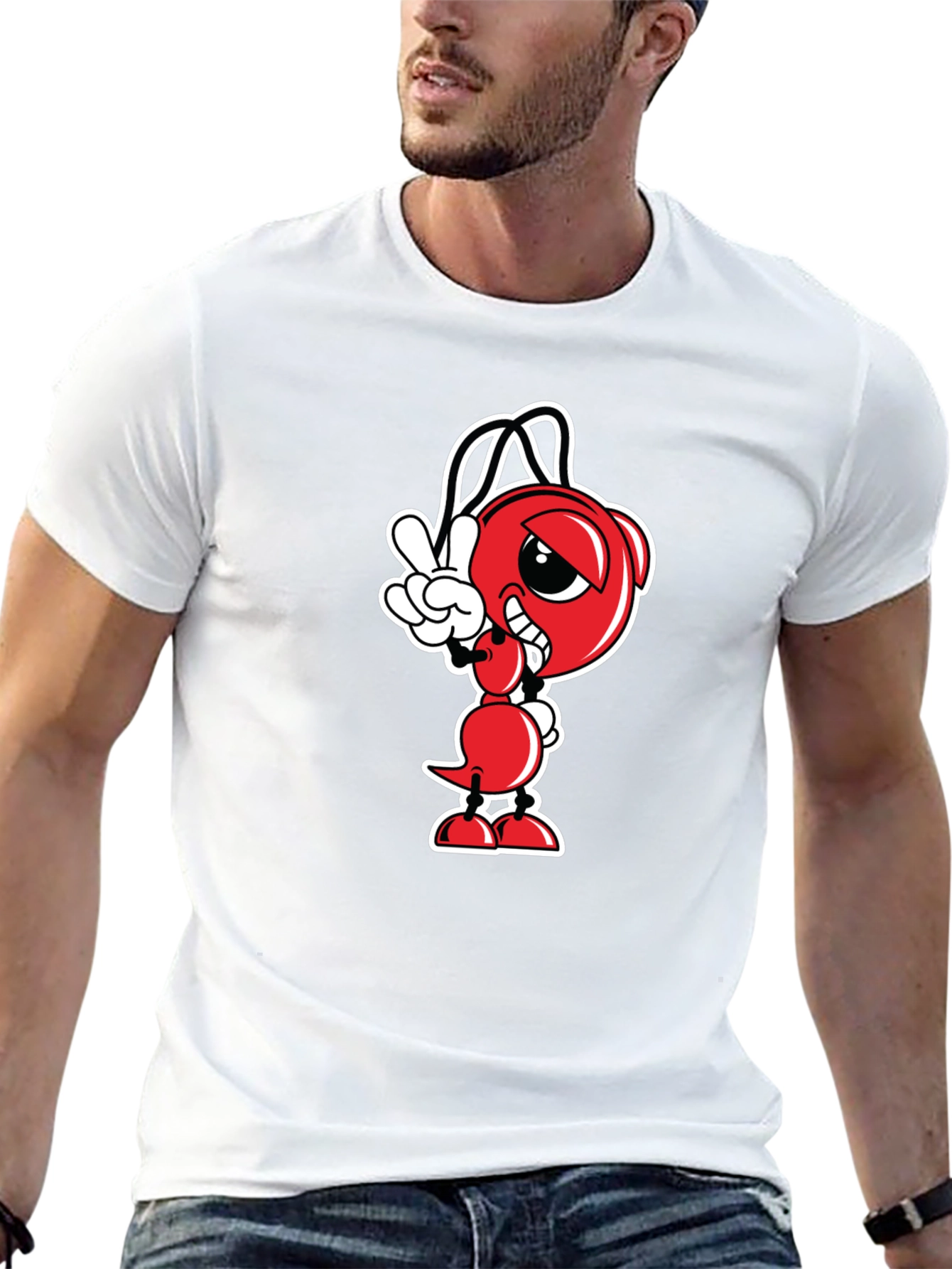 Cool Cartoon Ant T-Shirt