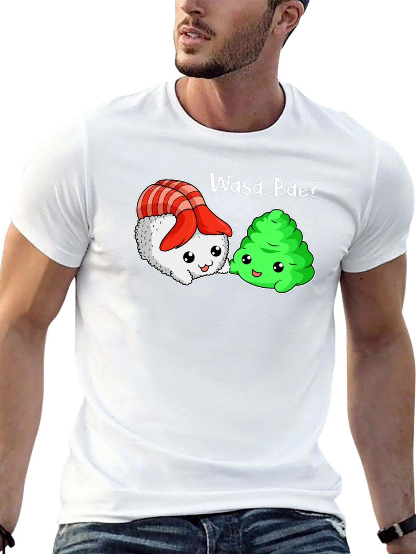 Wasa Bae Sushi Graphic T-Shirt