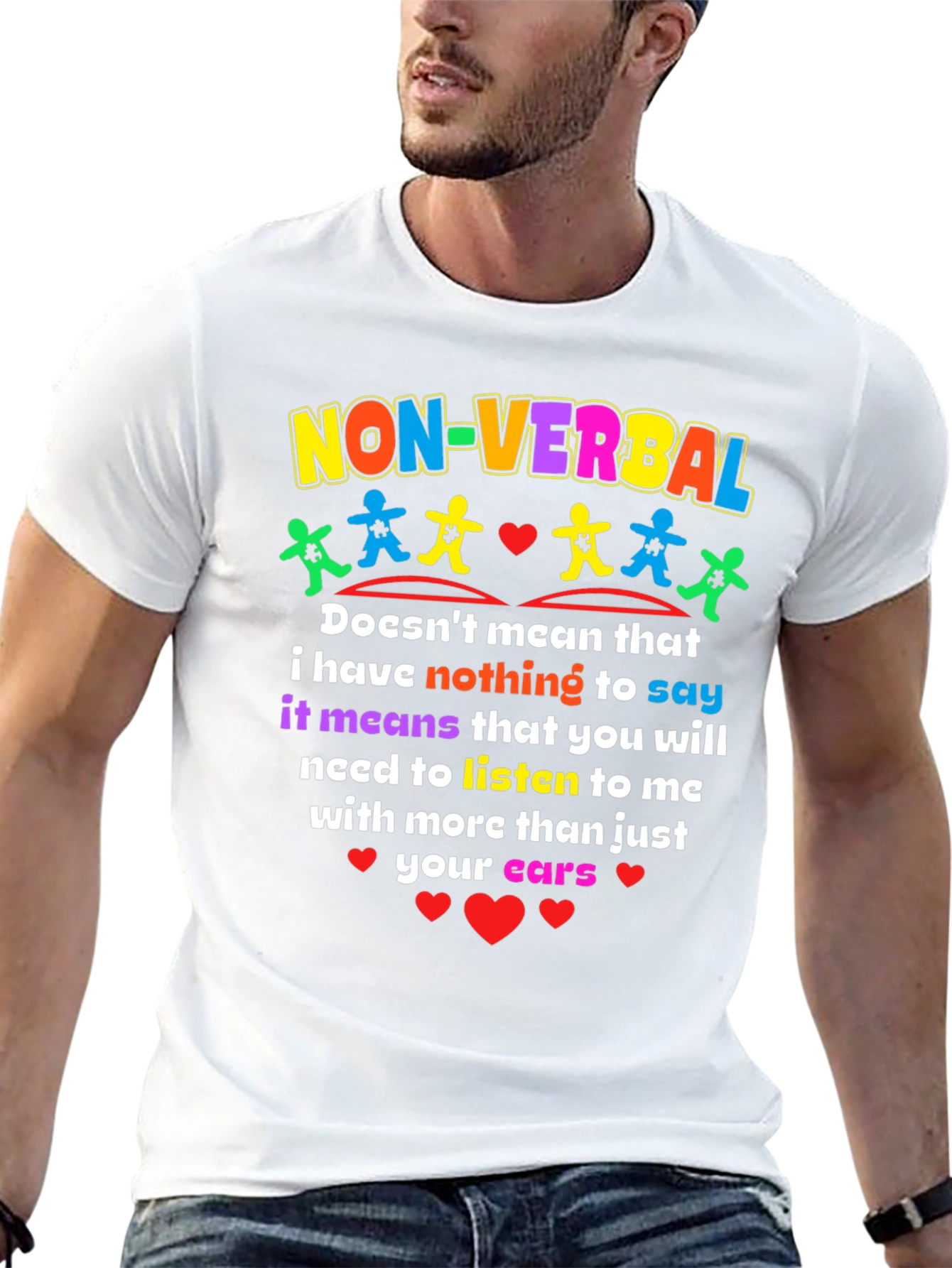 Non-Verbal Awareness Graphic Tee
