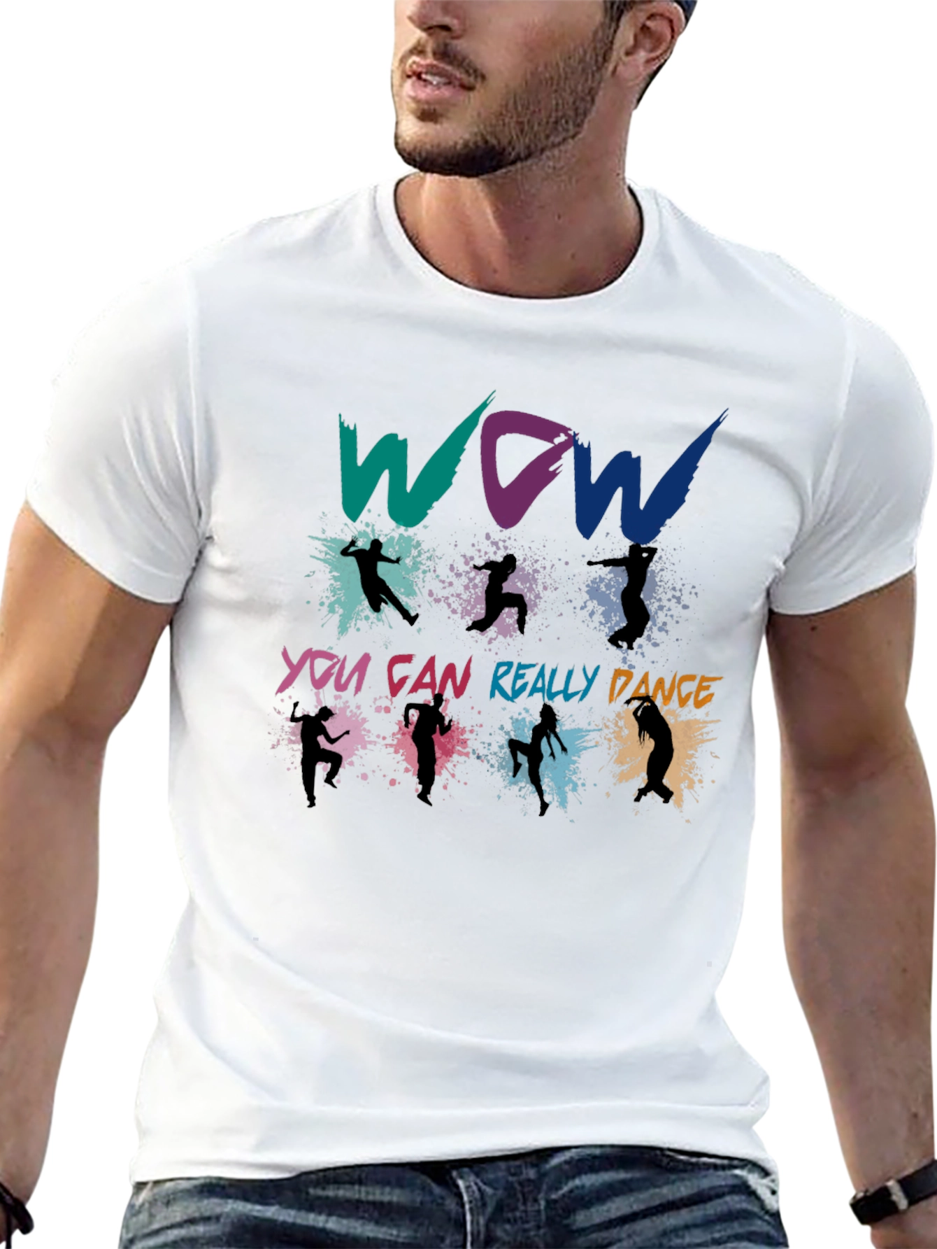 Wow You Can Really Dance Graphic T-Shirt