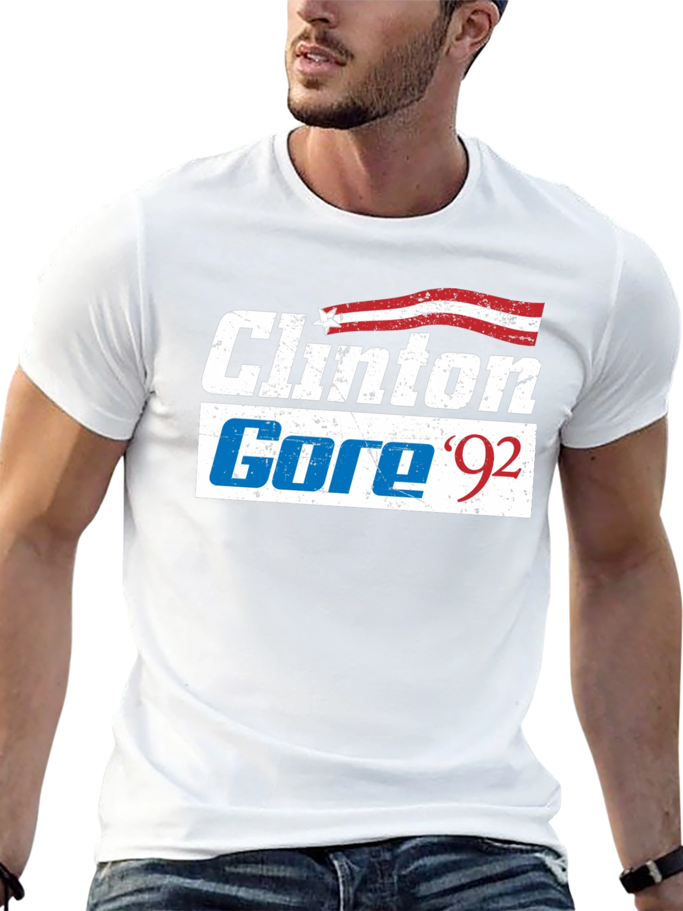 Clinton Gore 92 Retro T-Shirt