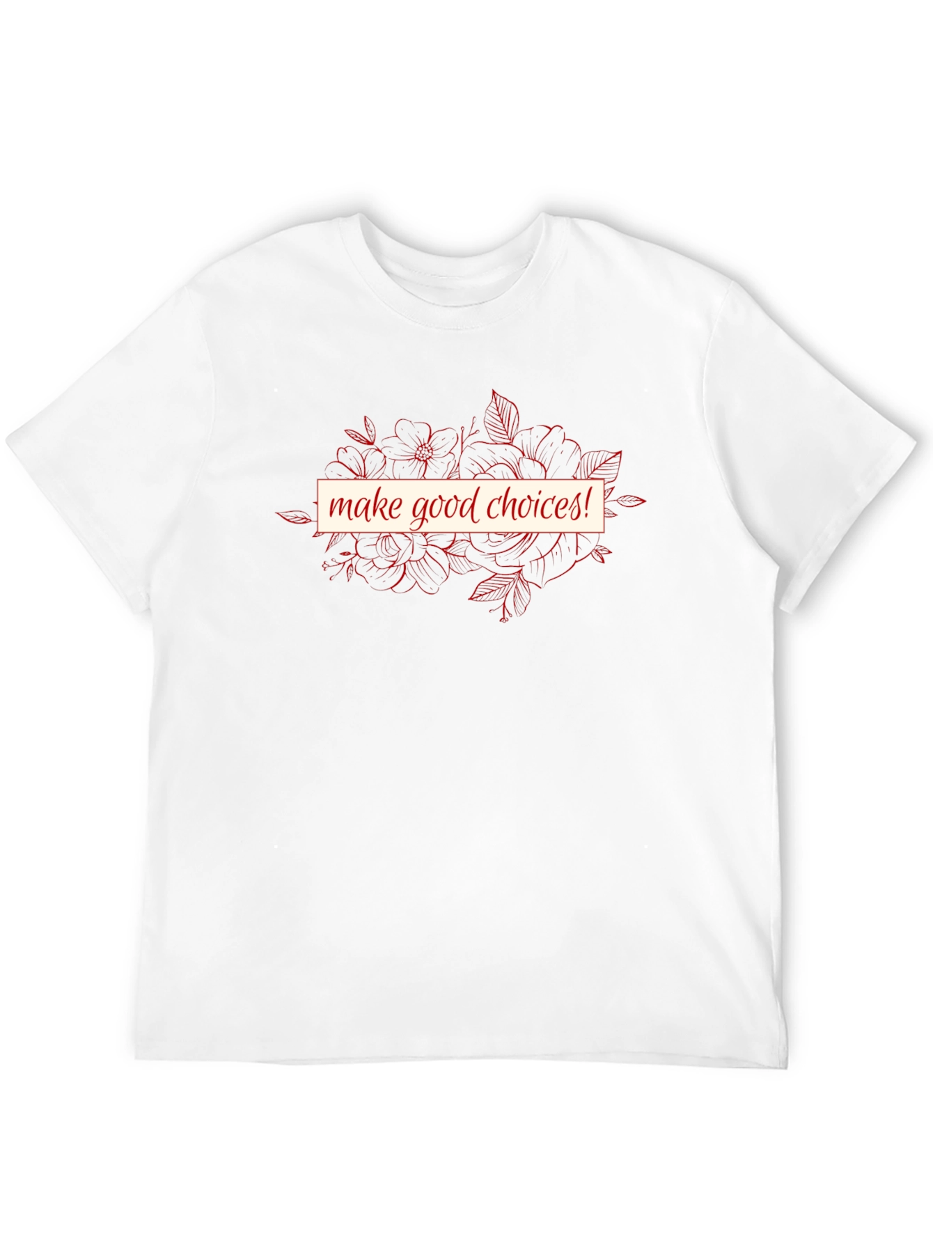 Make Good Choices Graphic Tee - Black