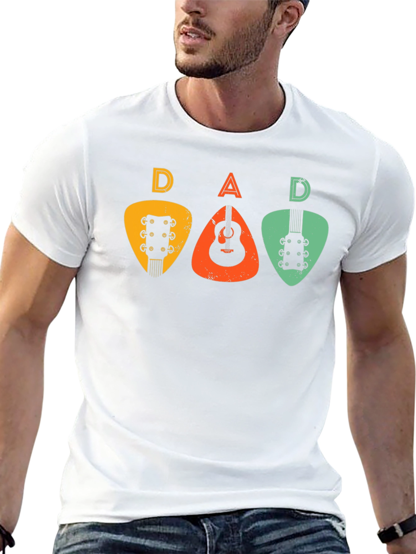 Guitar Pick Dad T-Shirt