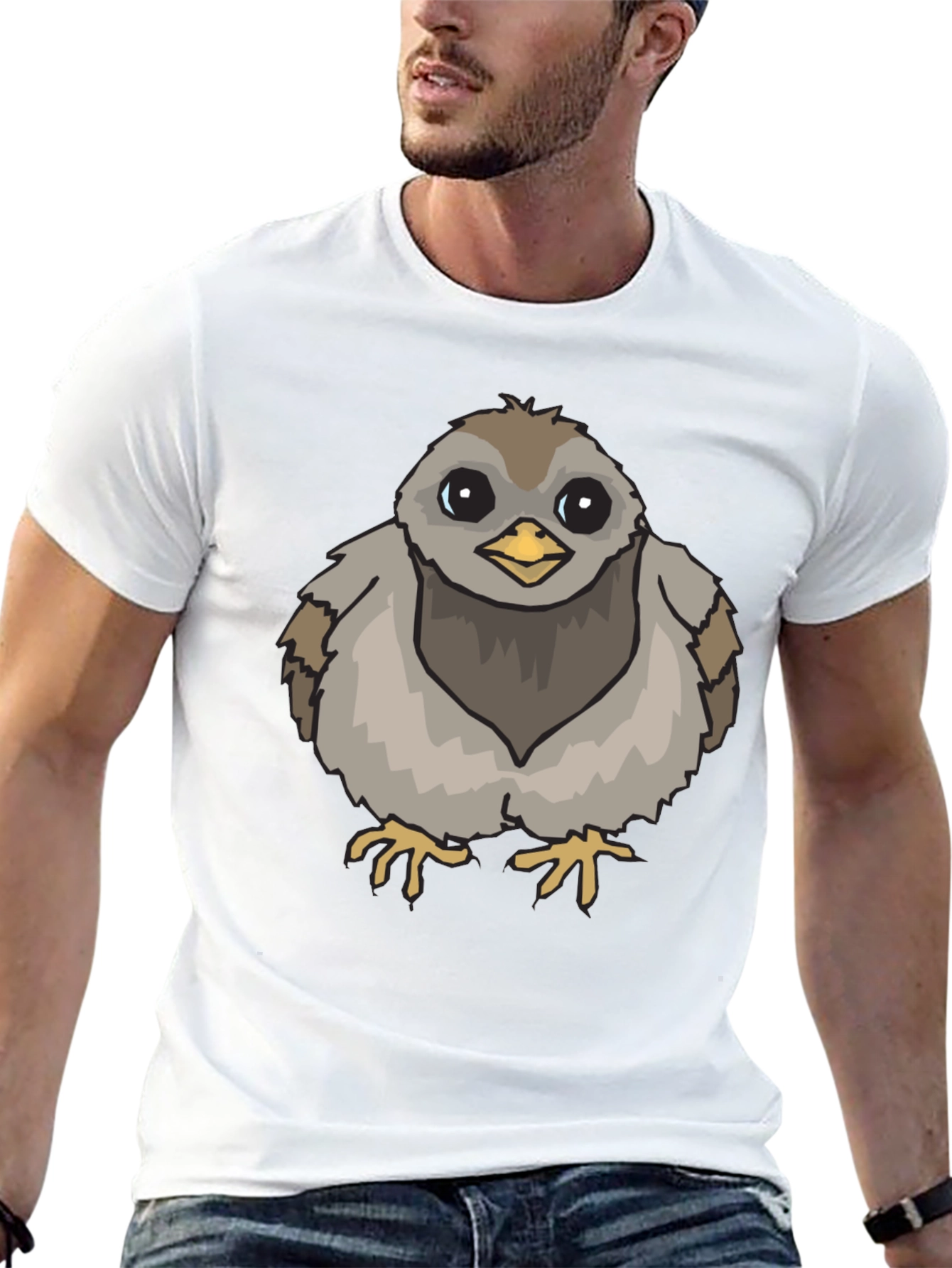 Cute Chick Graphic Tee - Soft Cotton T-Shirt