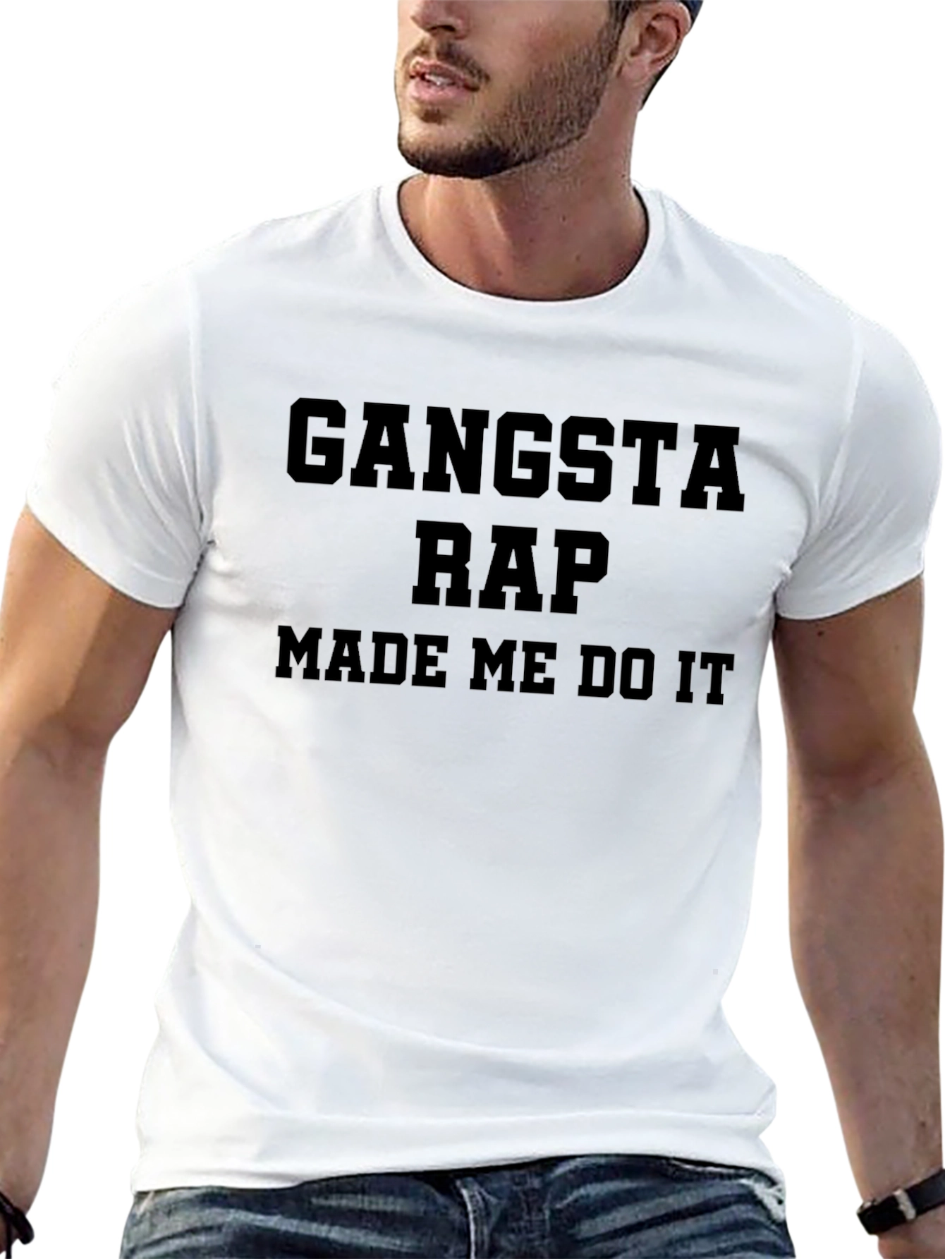 Gangsta Rap Made Me Do It T-Shirt