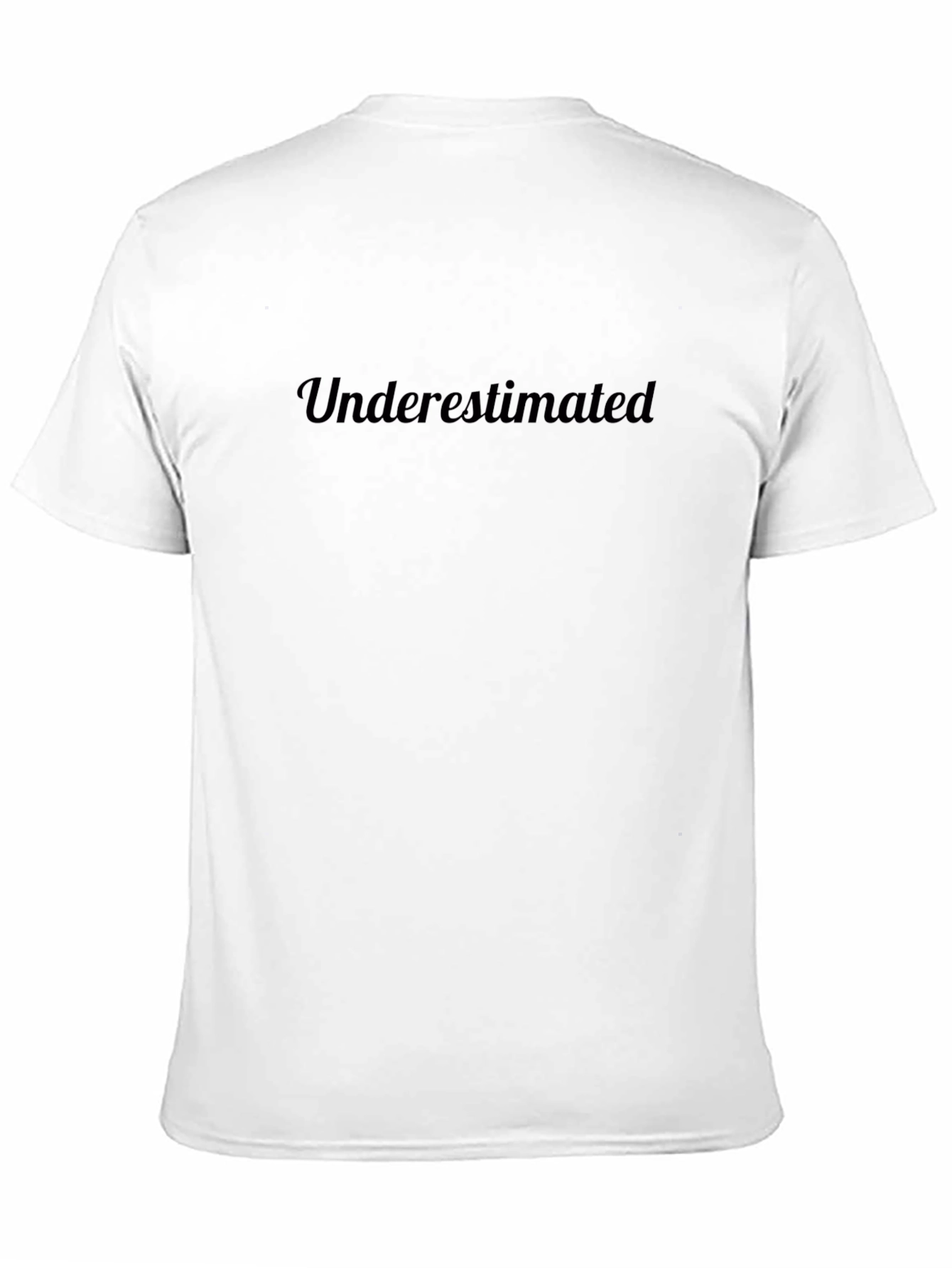Underestimated Black T-Shirt - Stylish & Comfortable