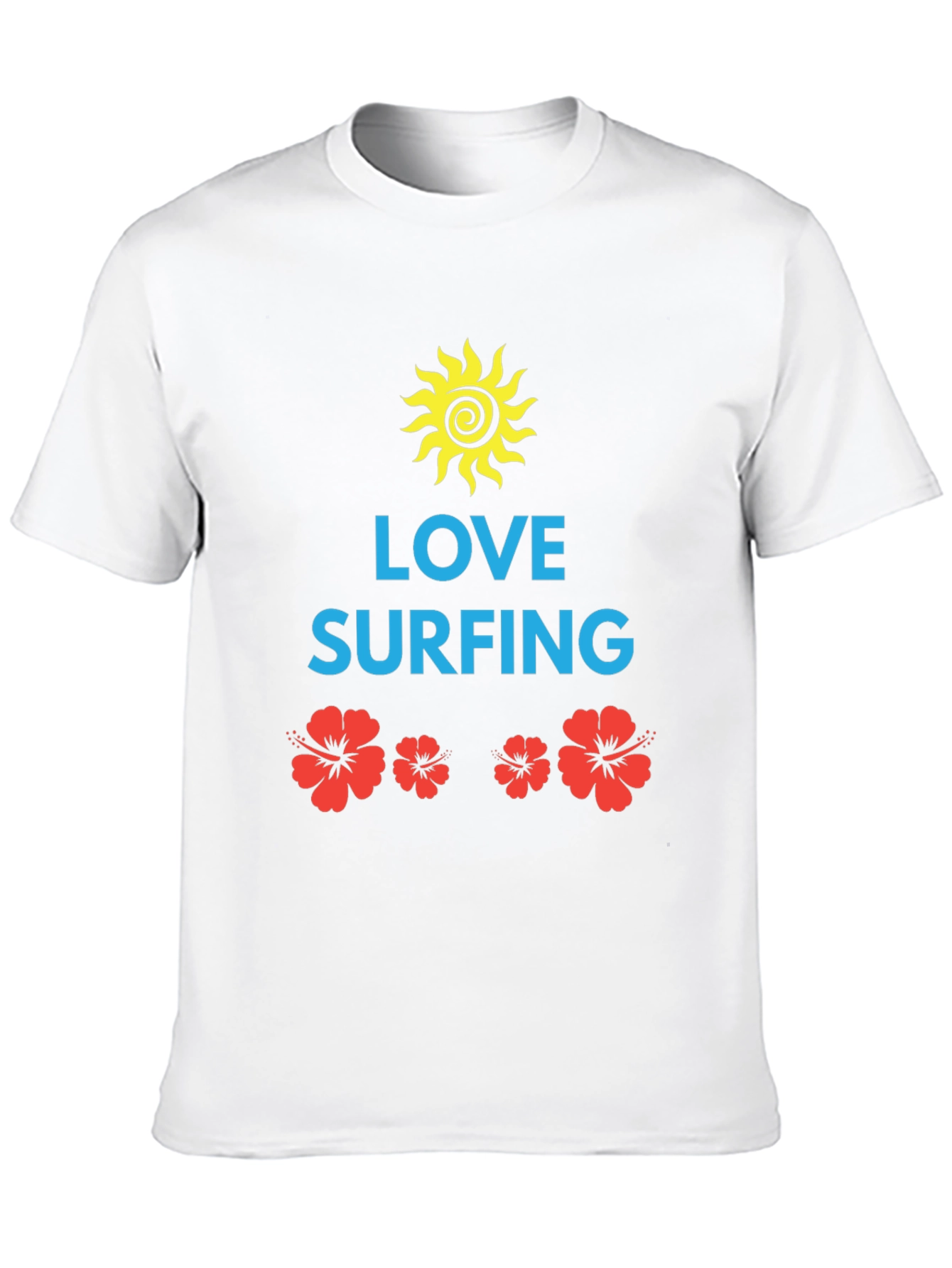 Love Surfing Graphic Tee - Black