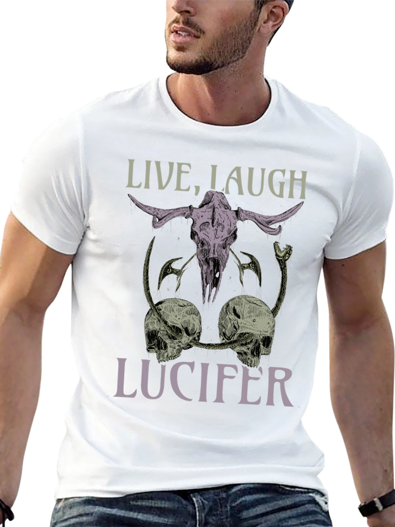 Live Laugh Lucifer Graphic Tee