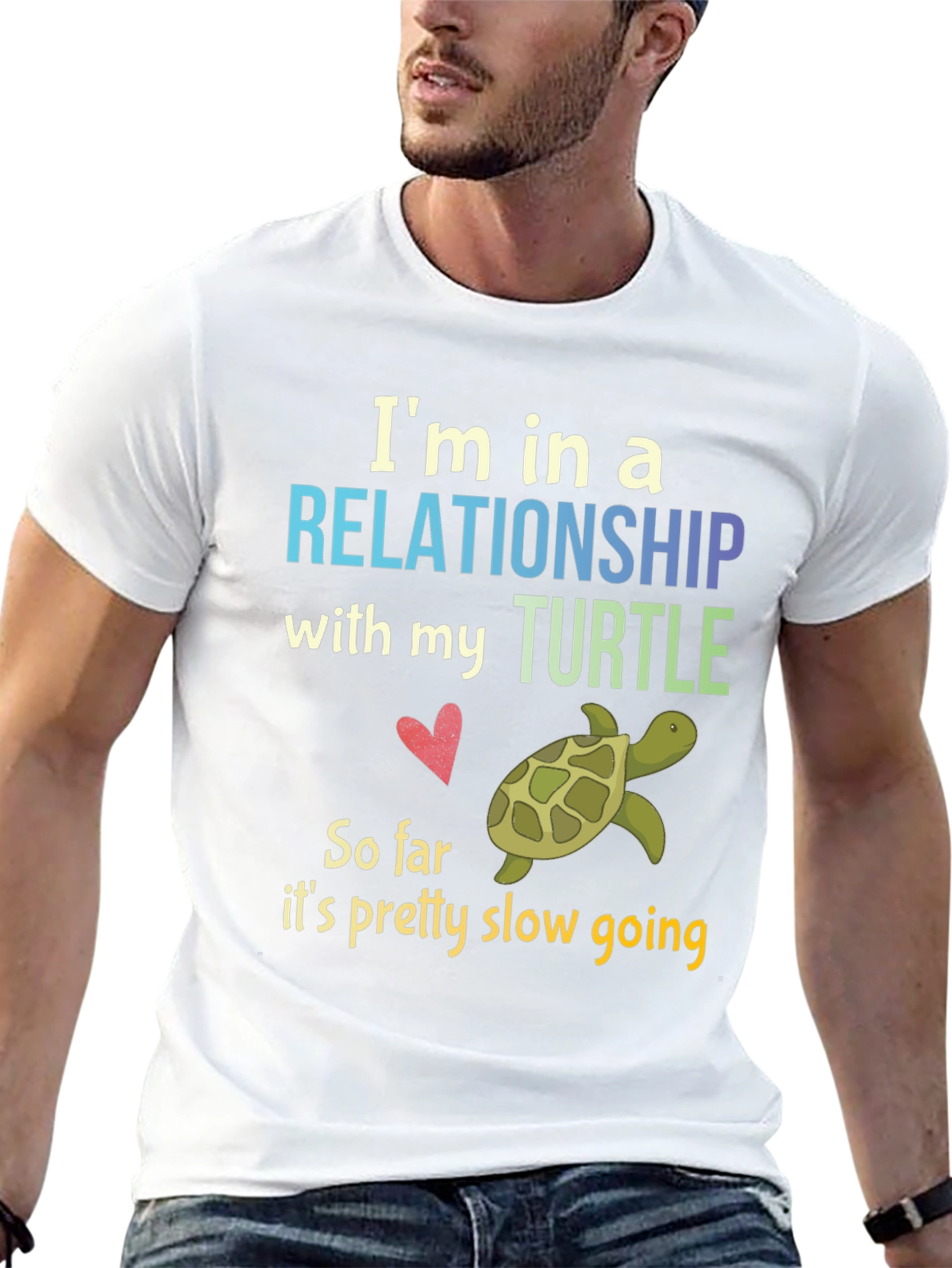 Turtle Relationship T-Shirt - Funny Slow Going Tee