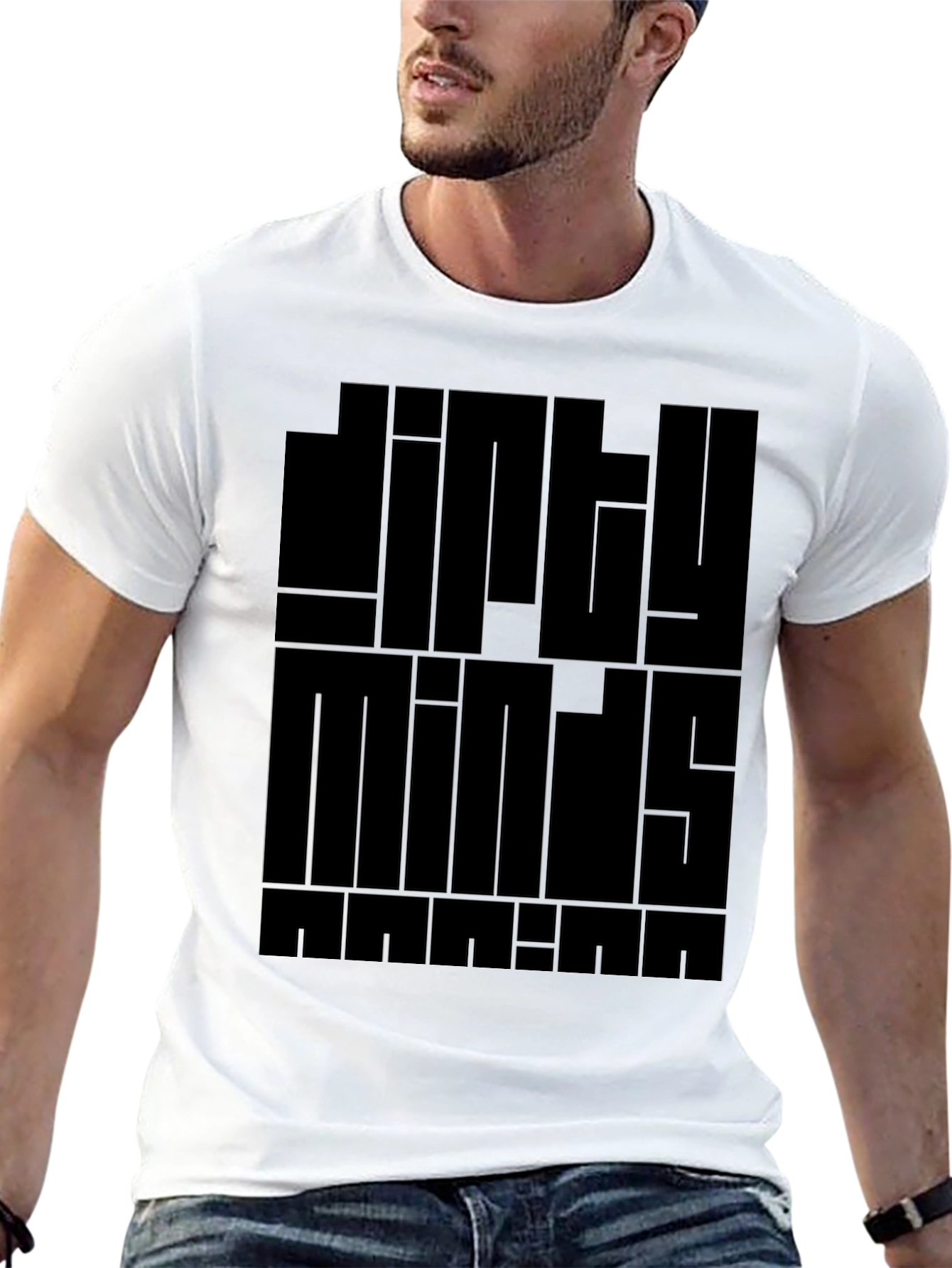 Dirty Minds Rainbow T-Shirt - Novelty Graphic Tee