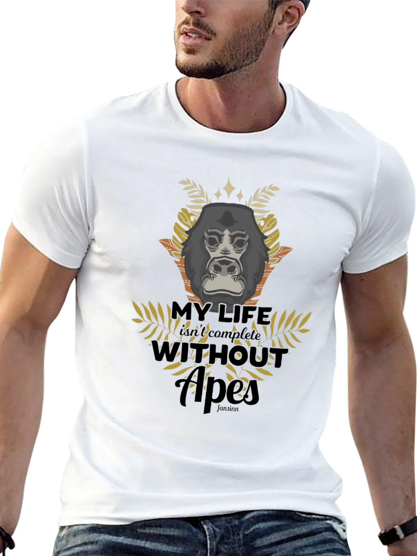 Apes Graphic Tee - My Life Without Apes