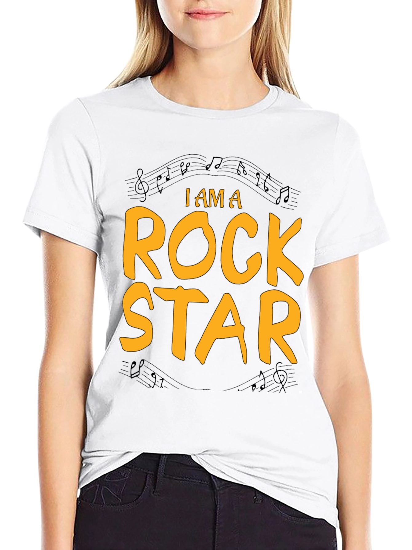 I Am A Rock Star Graphic Tee