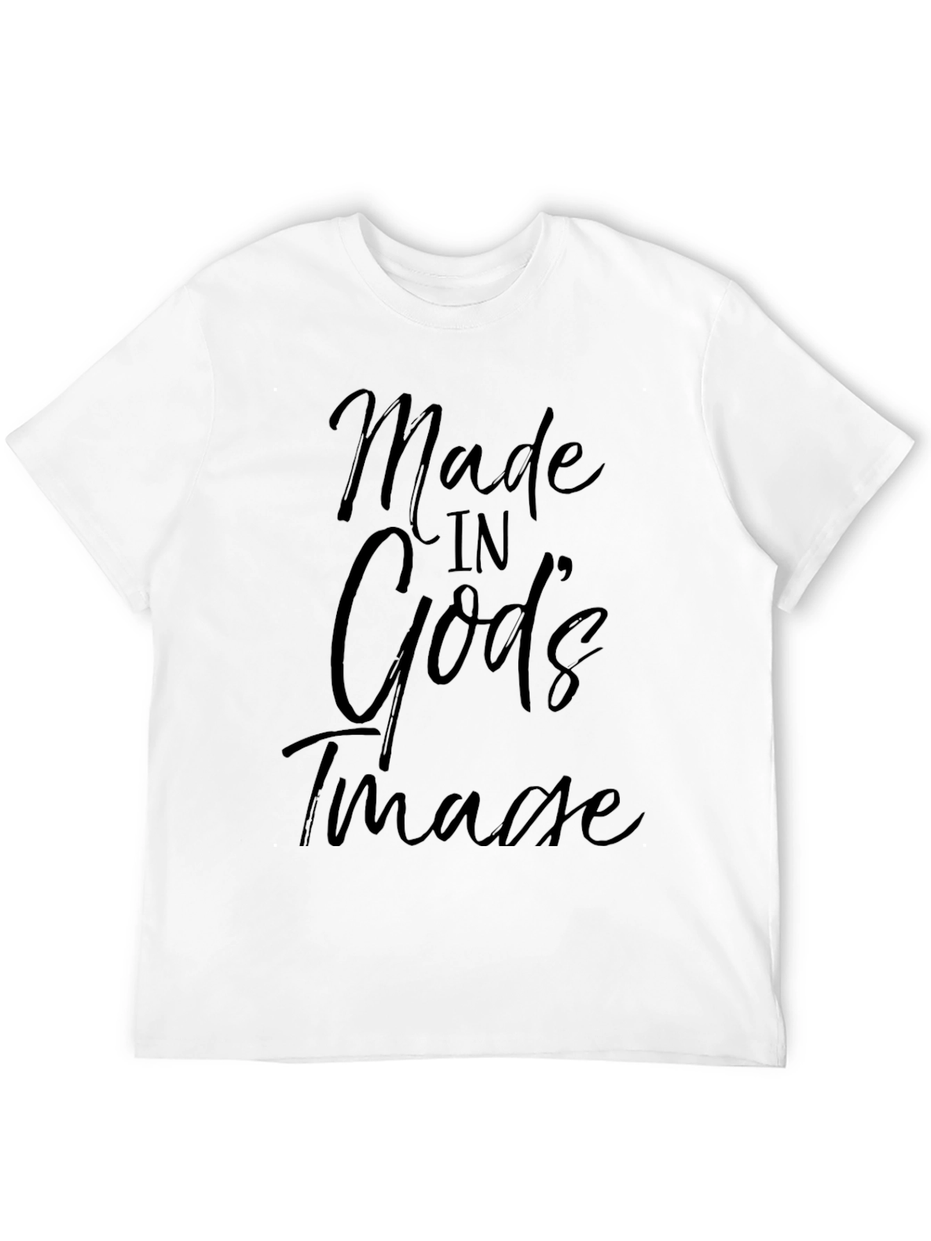 Made in Gods Image Graphic Tee - Black