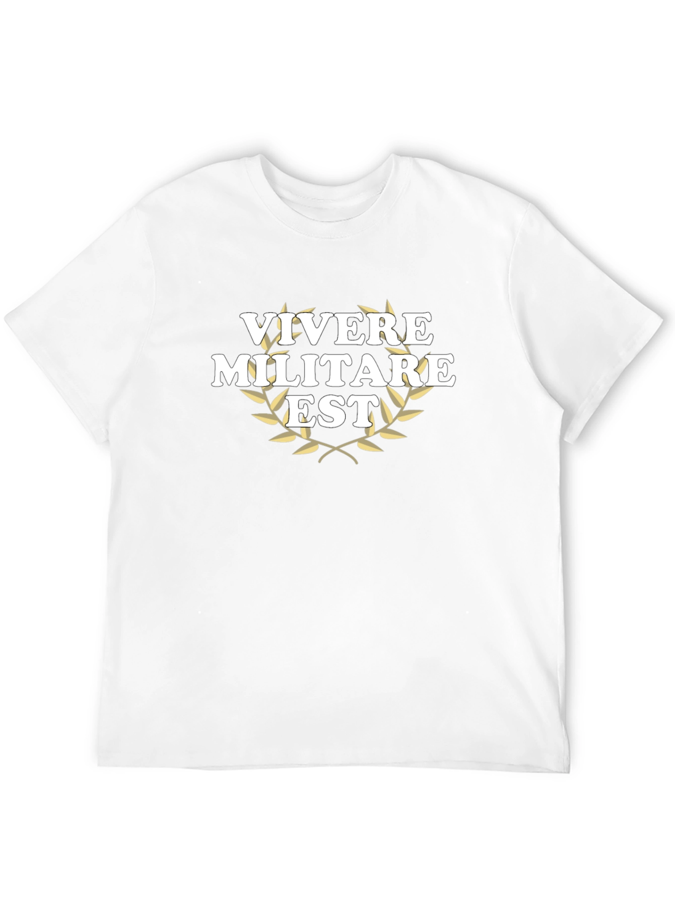 Vivere Militare Est T-Shirt - Roman Philosophy Tee