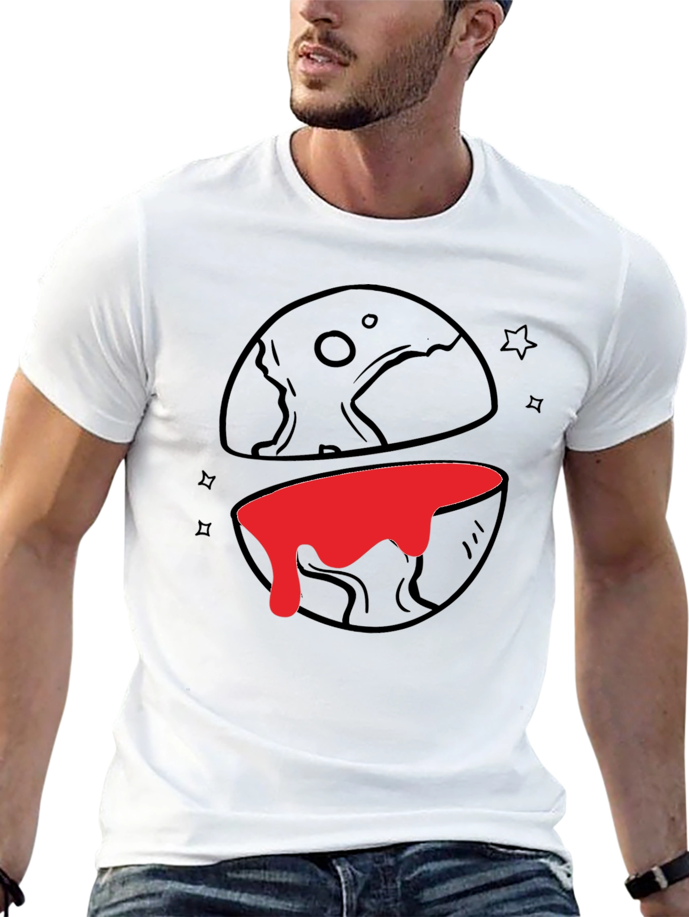 Melting Earth Graphic Tee