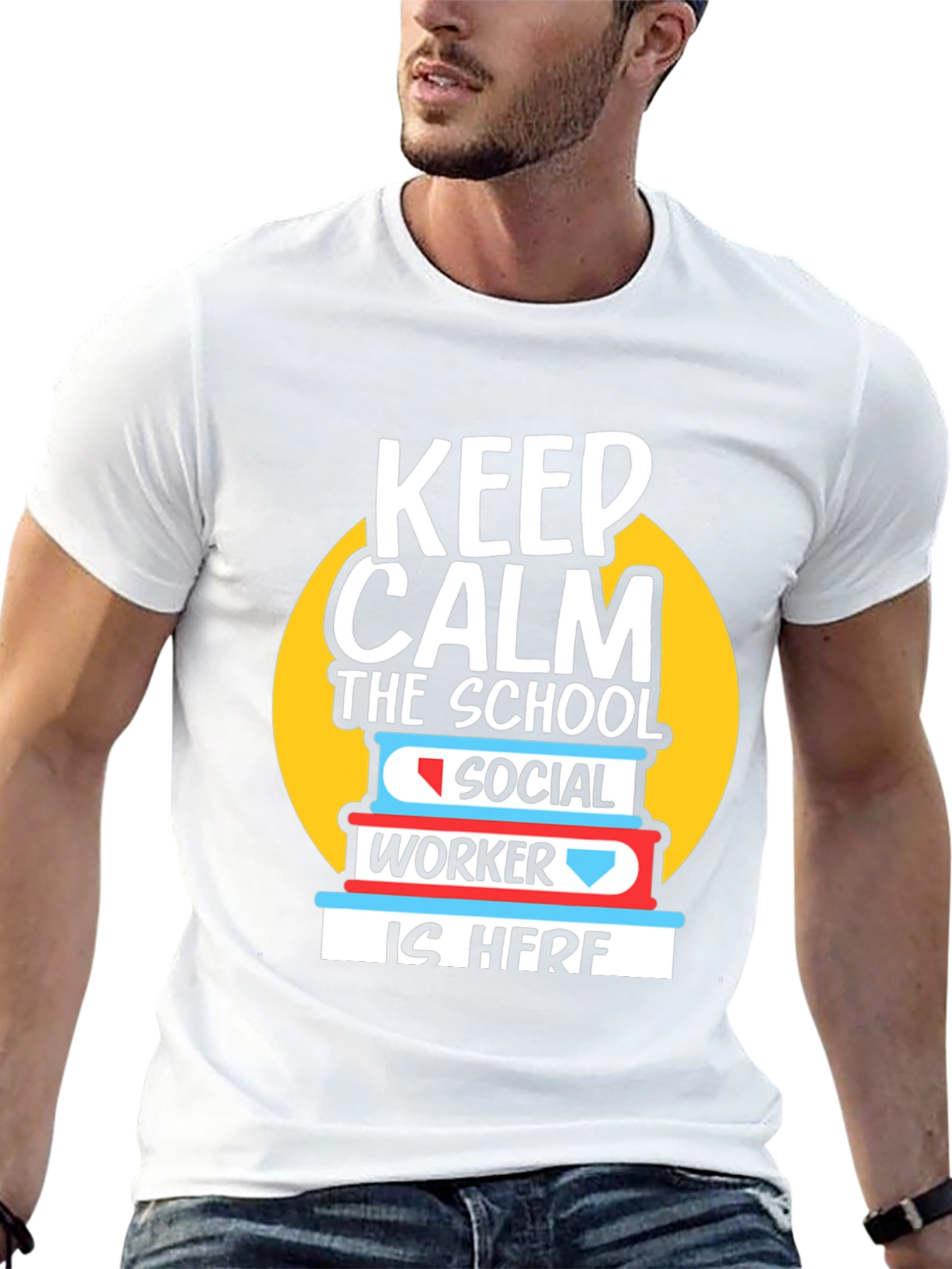 Keep Calm School Social Worker T-Shirt