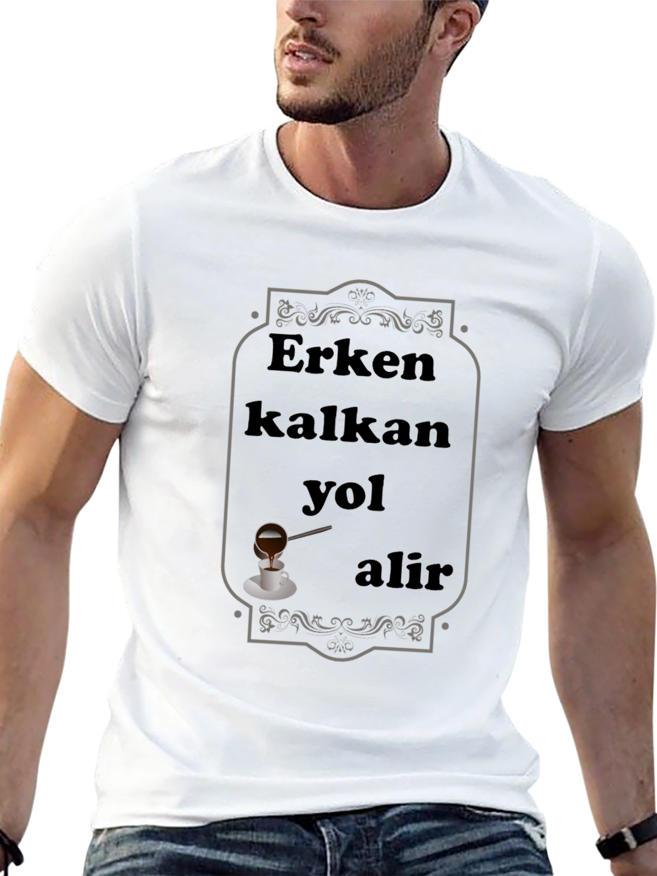 Erken Kalkan Yol Alir T-Shirt