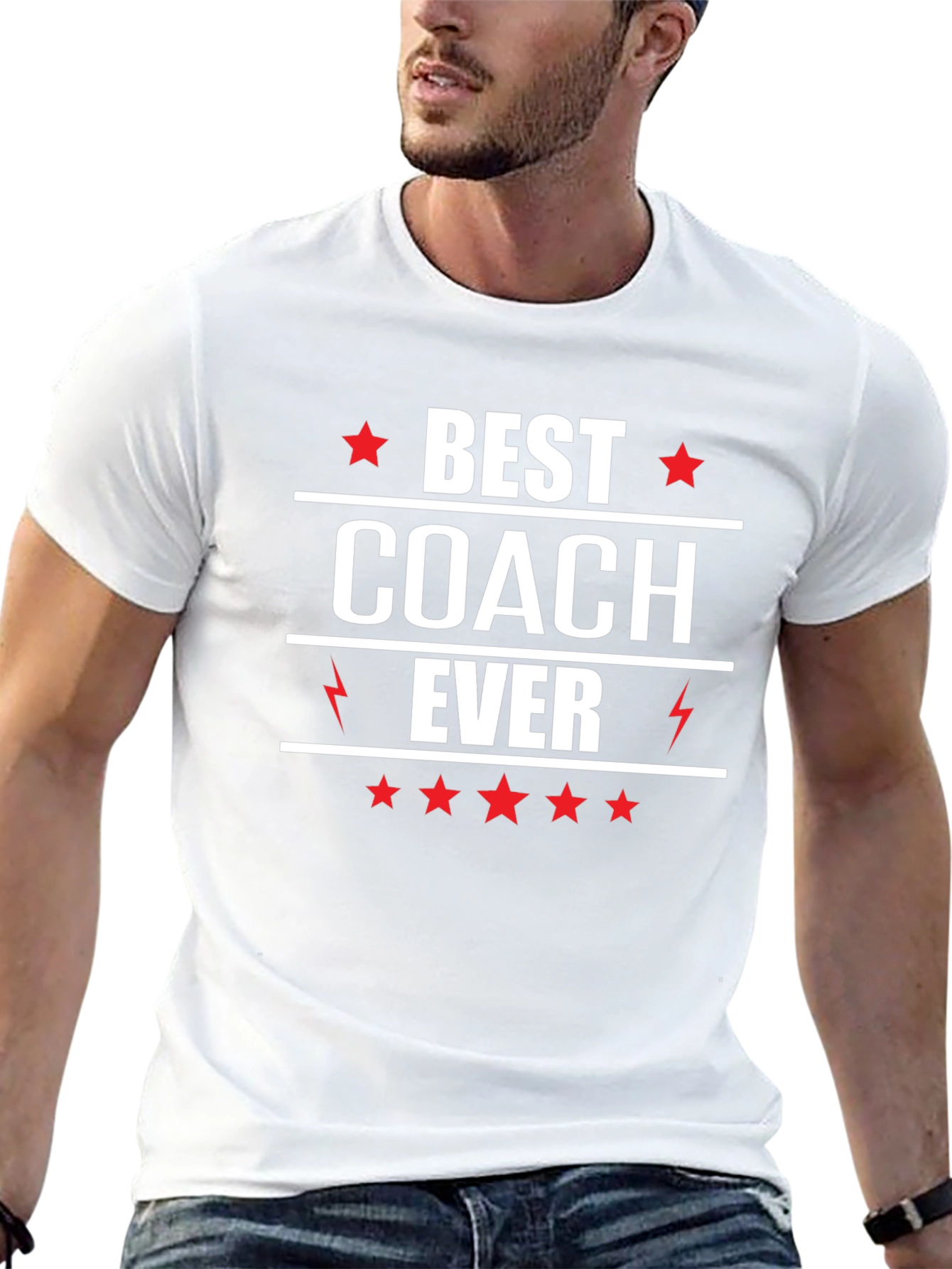 Best Coach Ever T-Shirt Gift