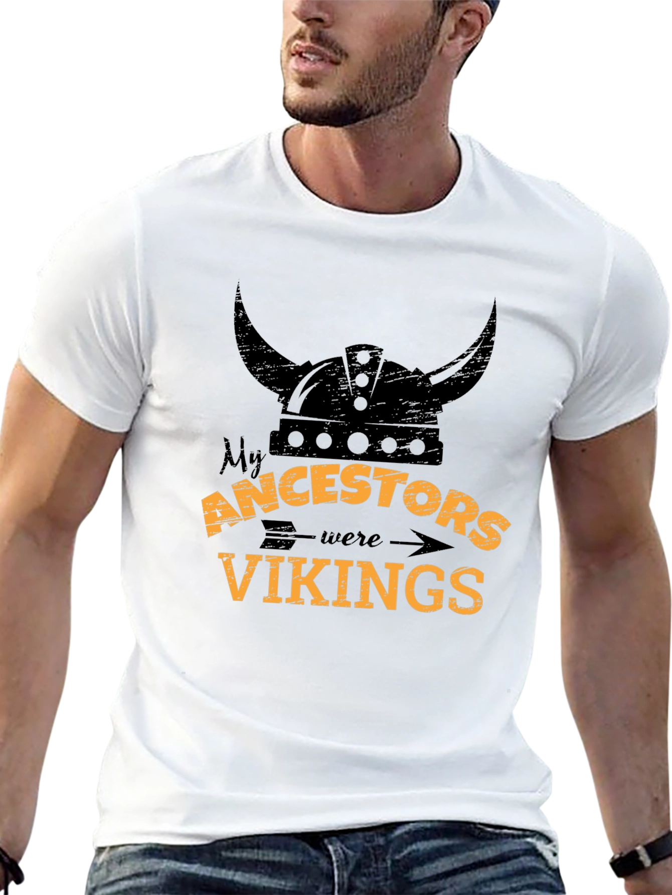 My Ancestors Were Vikings Graphic T-Shirt