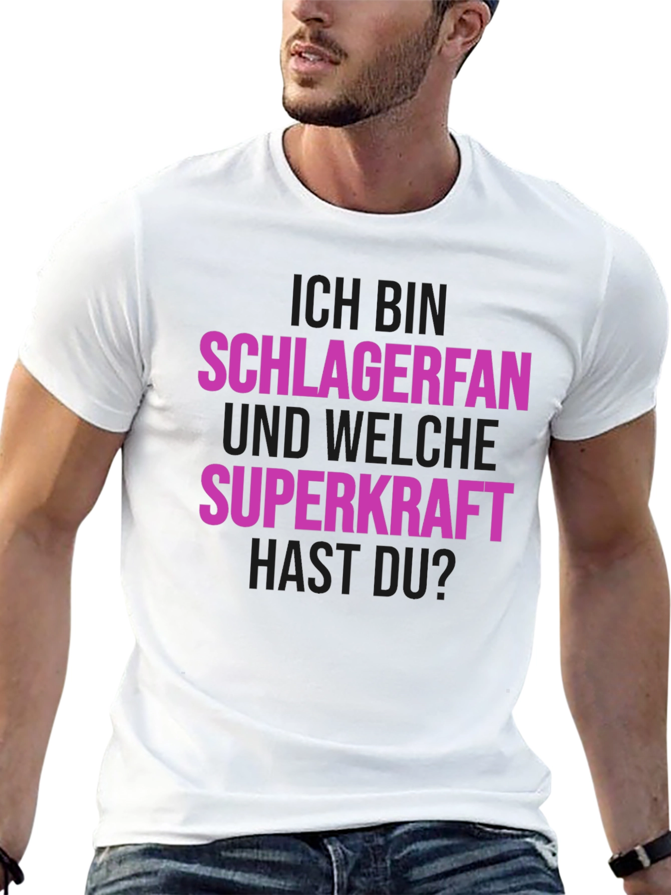 Schlagerfan T-Shirt - Superkraft