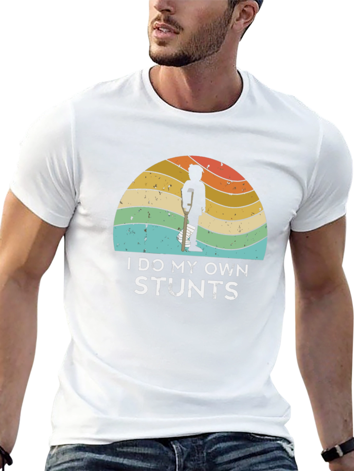 I Do My Own Stunts Graphic Tee