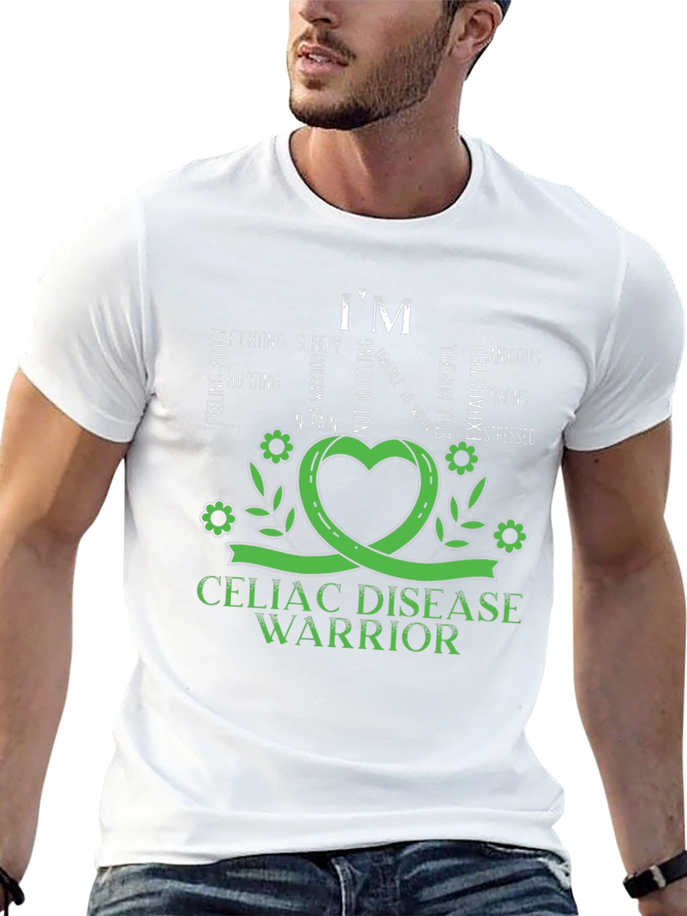 Celiac Disease Warrior Graphic T-Shirt